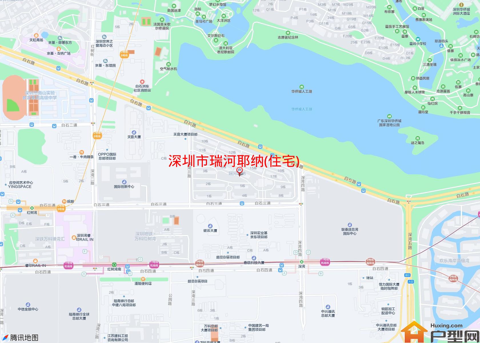 瑞河耶纳(住宅)小区 - 户型网