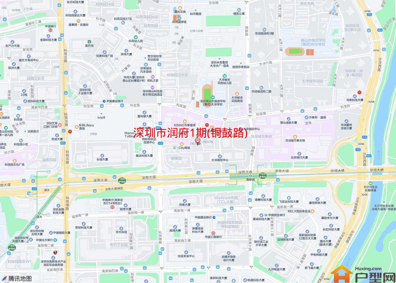 润府1期(铜鼓路)小区 - 户型网