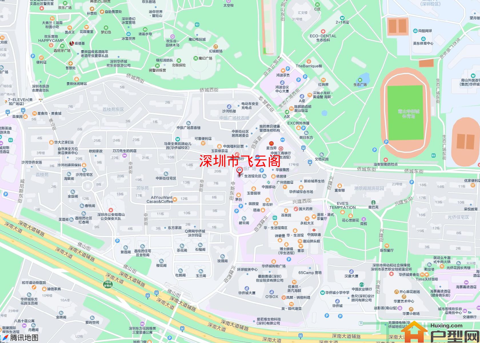 飞云阁小区 - 户型网