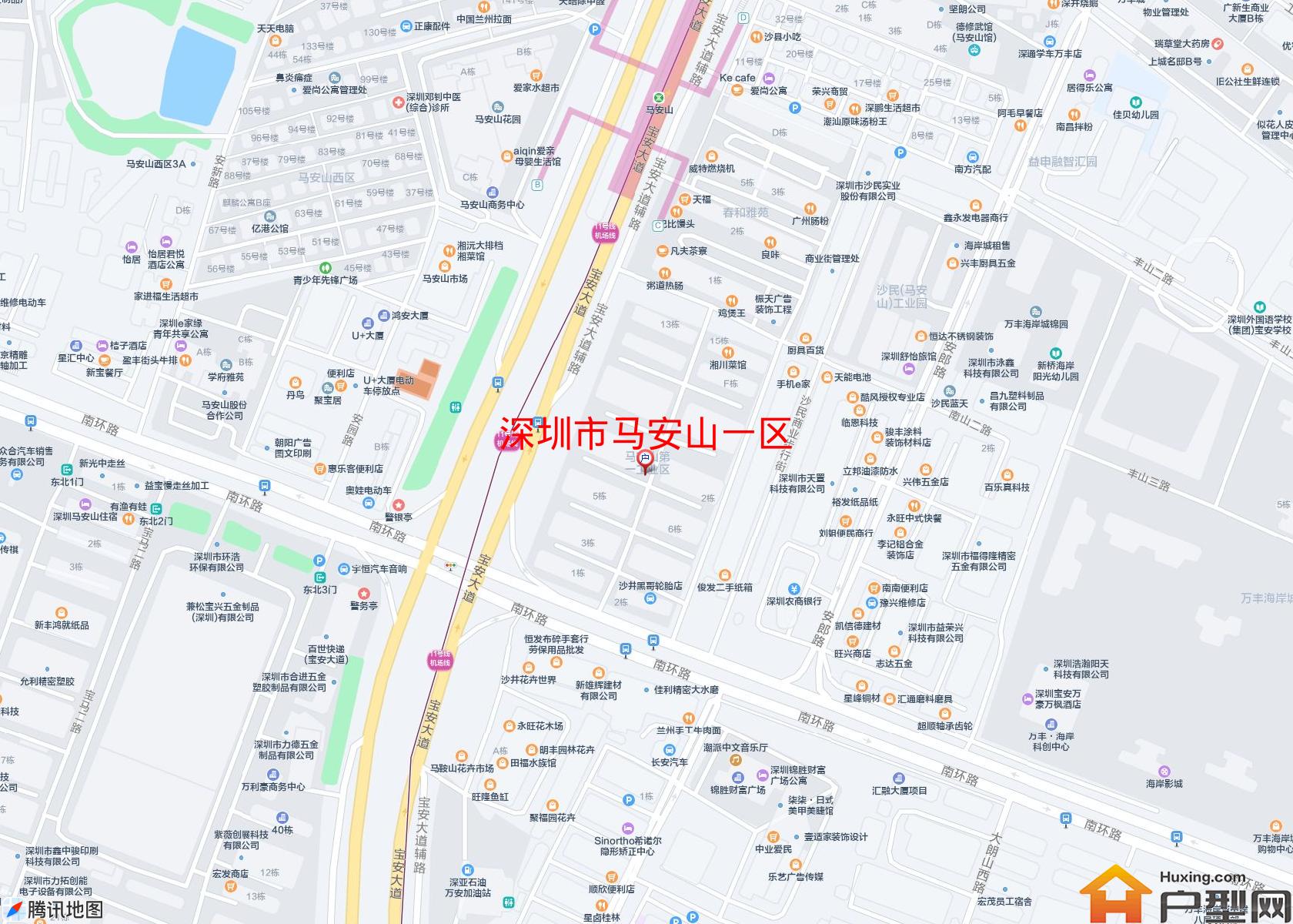 马安山一区小区 - 户型网