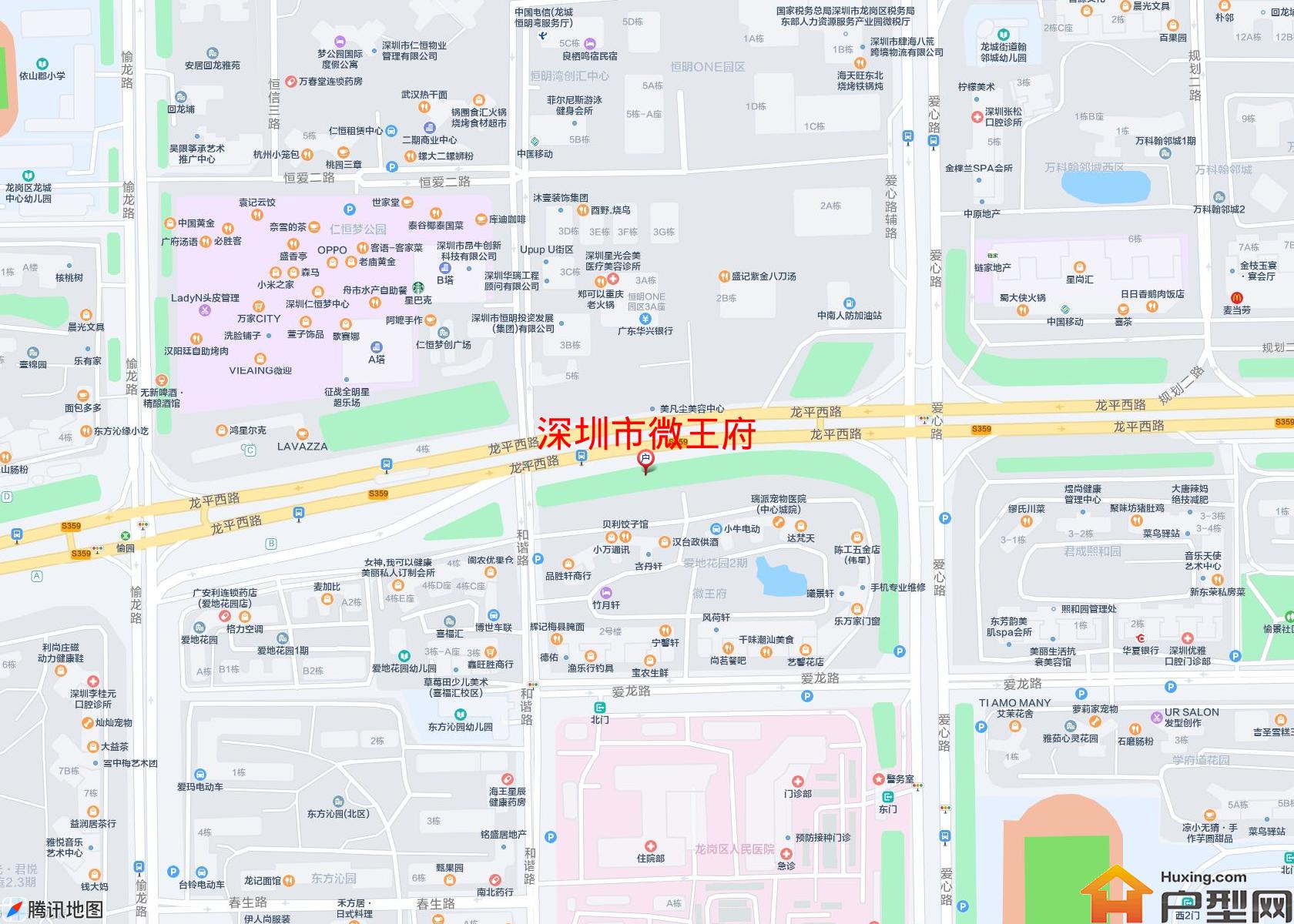 微王府小区 - 户型网 微王府小区 - 户型网