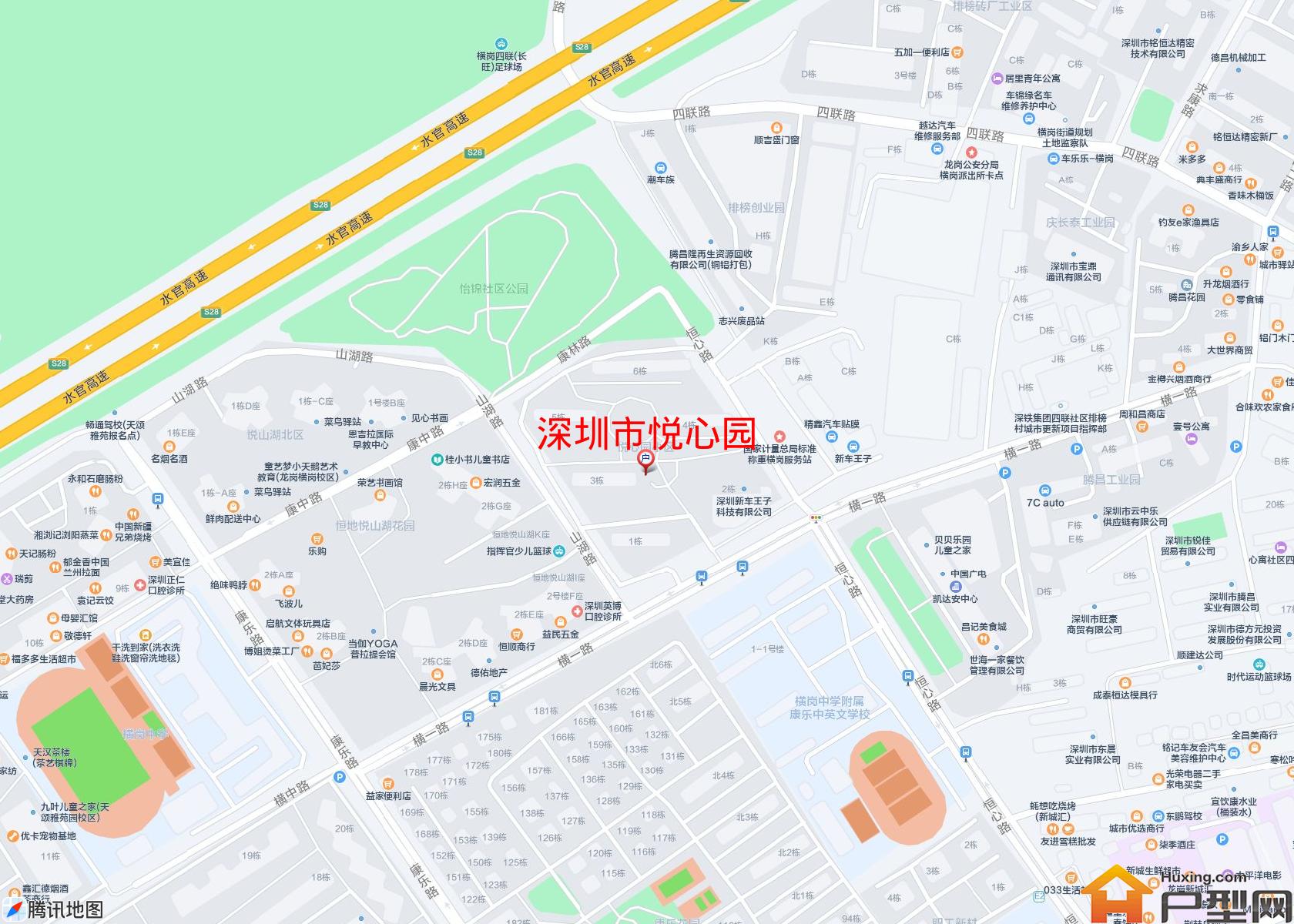 悦心园小区 - 户型网