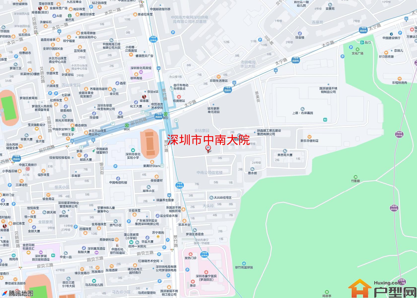 中南大院小区 - 户型网