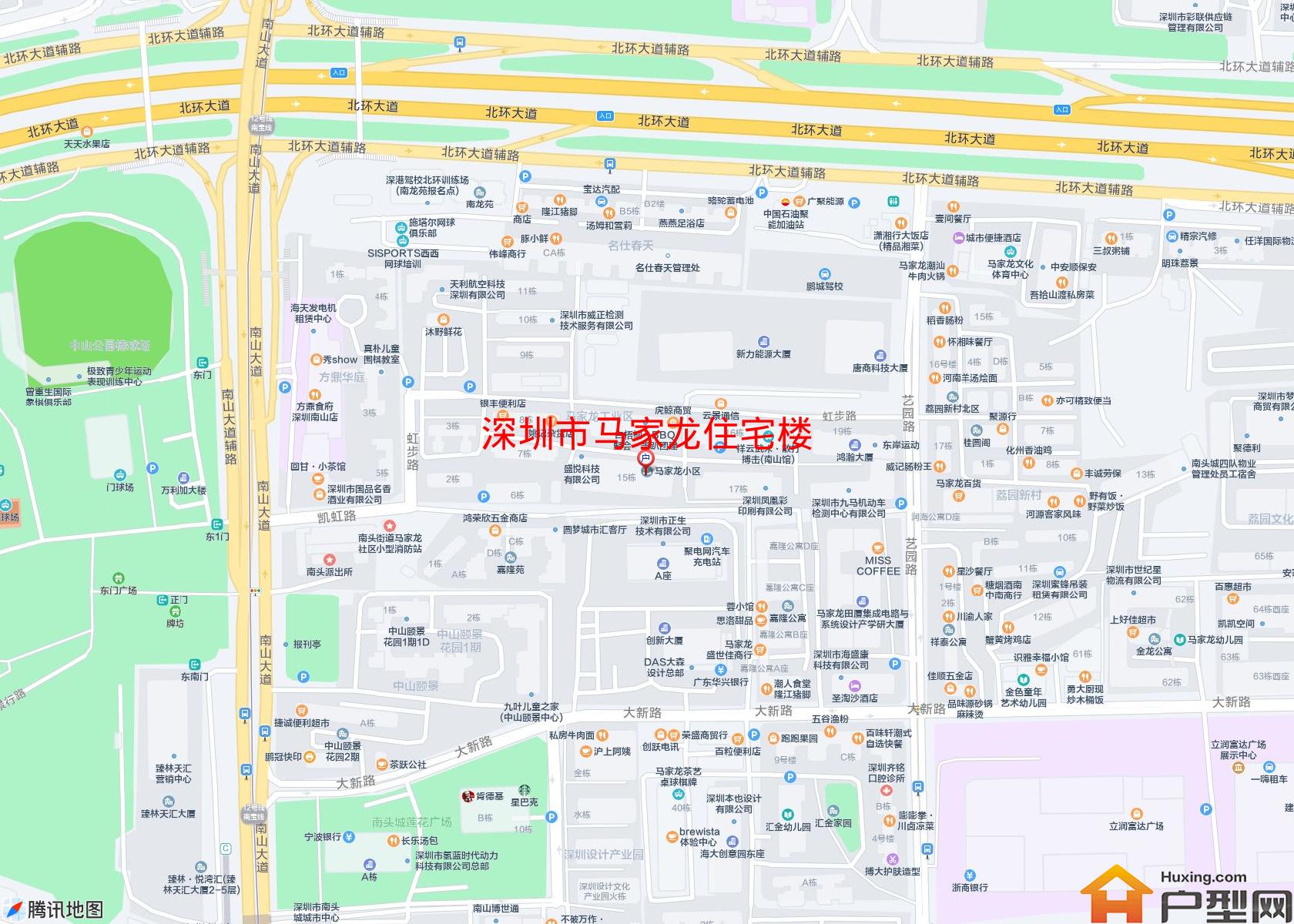 马家龙住宅楼小区 - 户型网