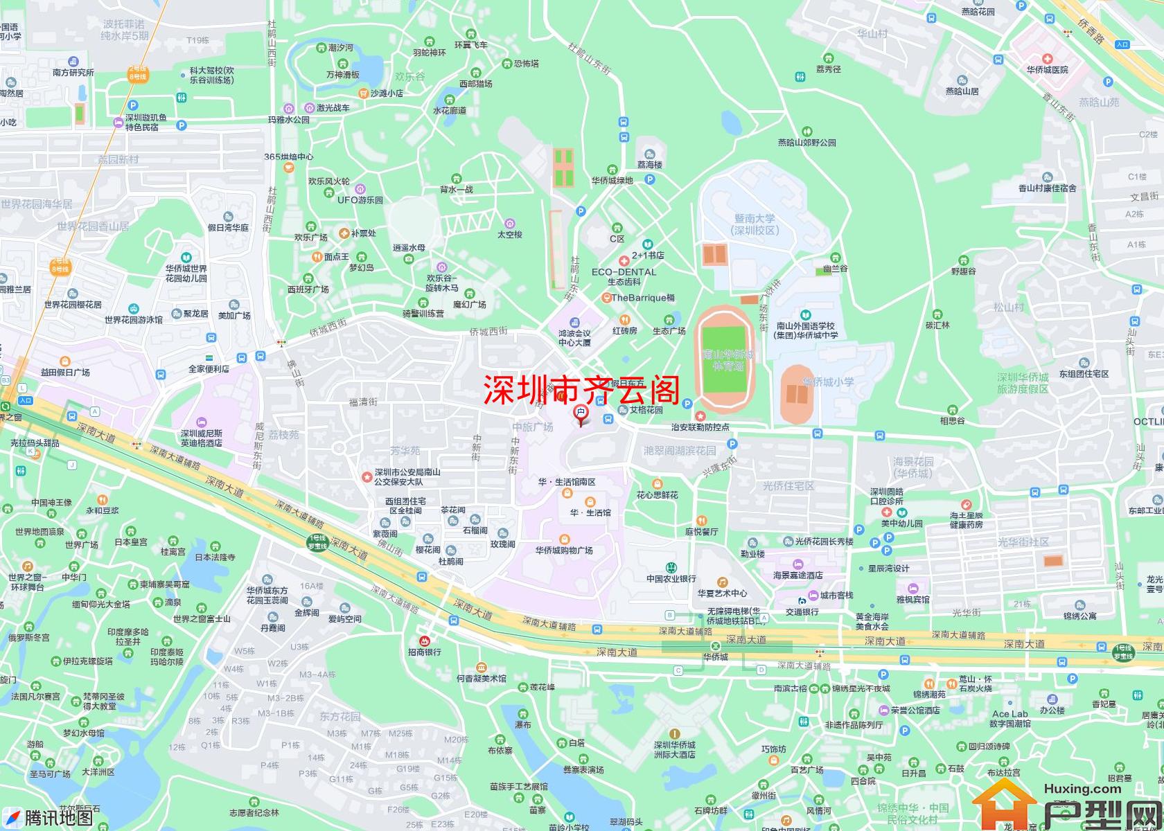 齐云阁小区 - 户型网 齐云阁小区 - 户型网