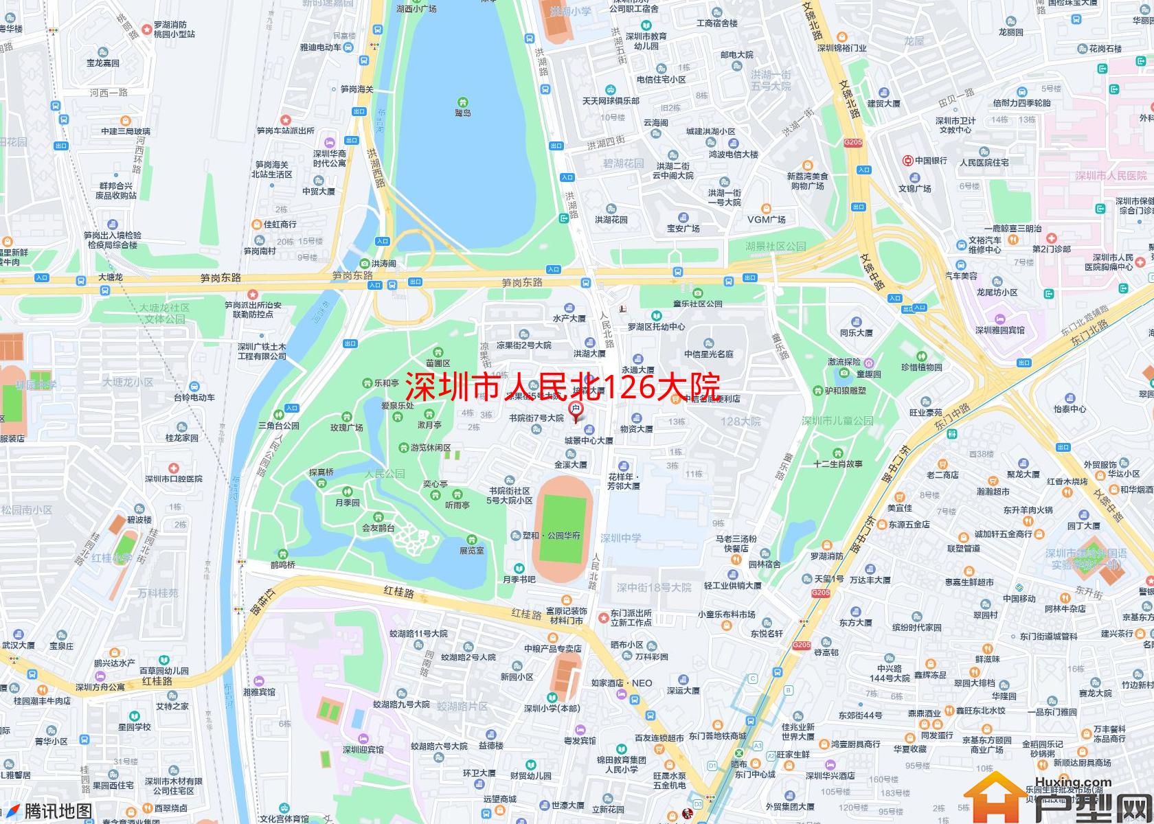 人民北126大院小区 - 户型网