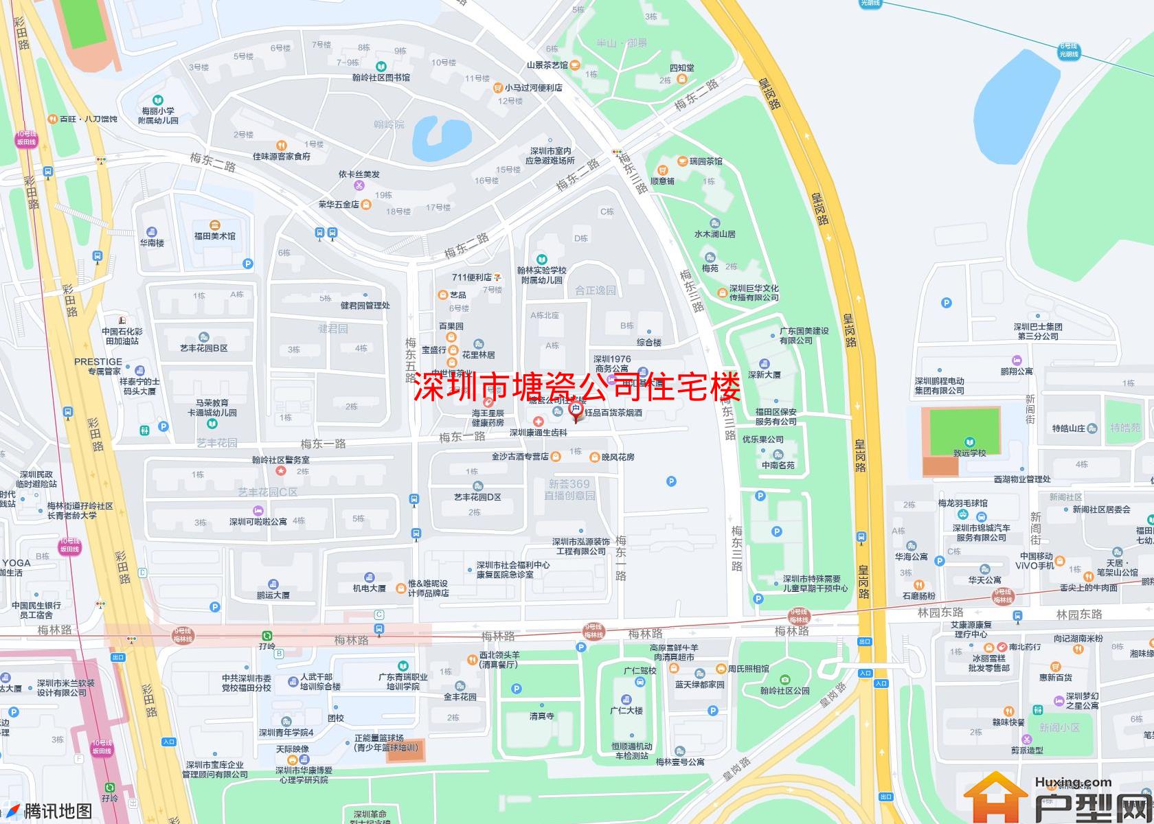 塘瓷公司住宅楼小区 - 户型网