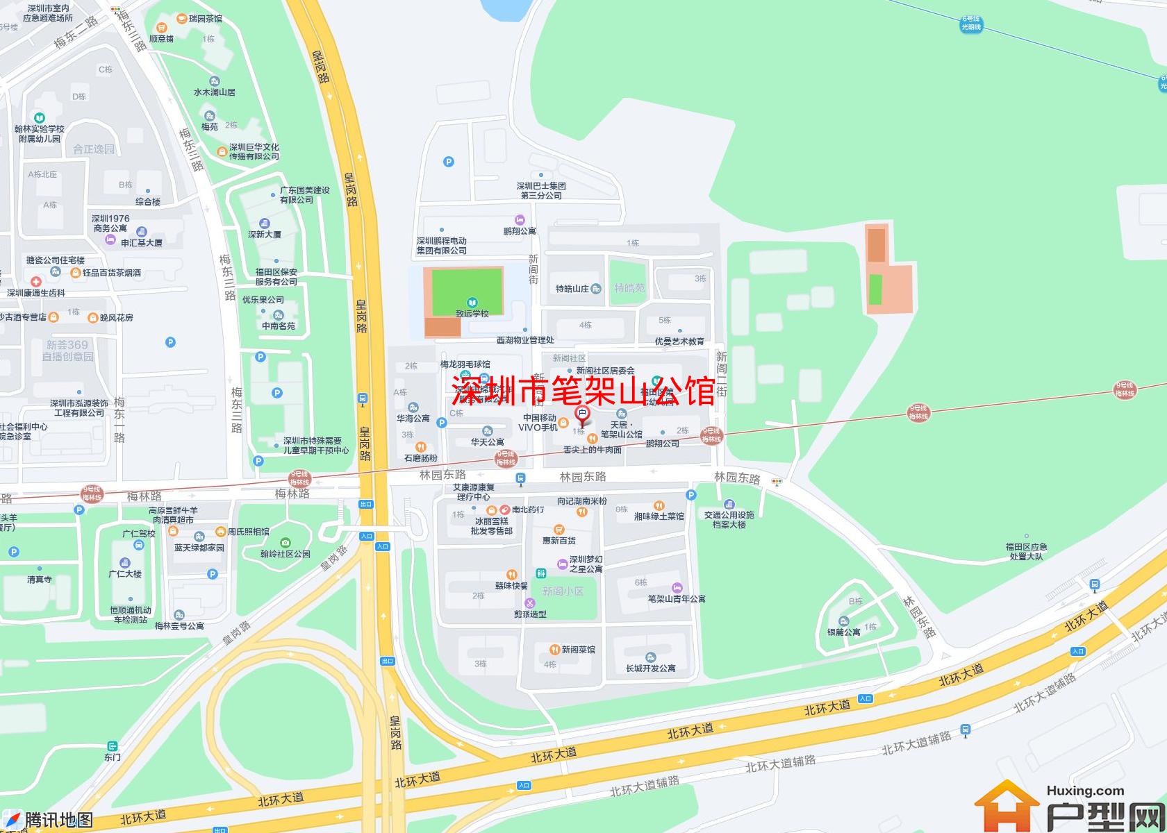 笔架山公馆小区 - 户型网