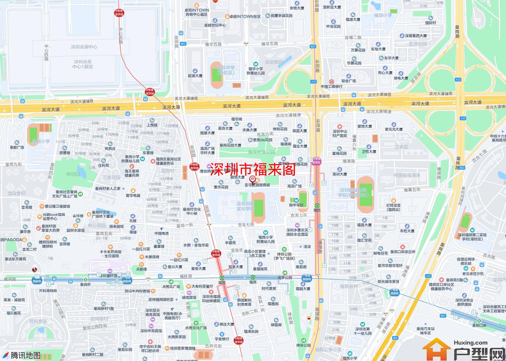 福来阁小区 - 户型网