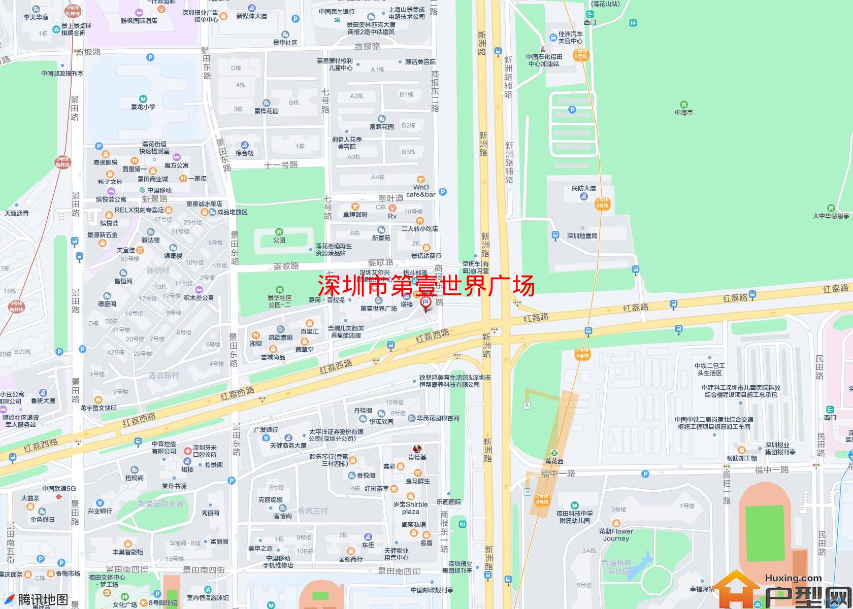 第壹世界广场小区 - 户型网