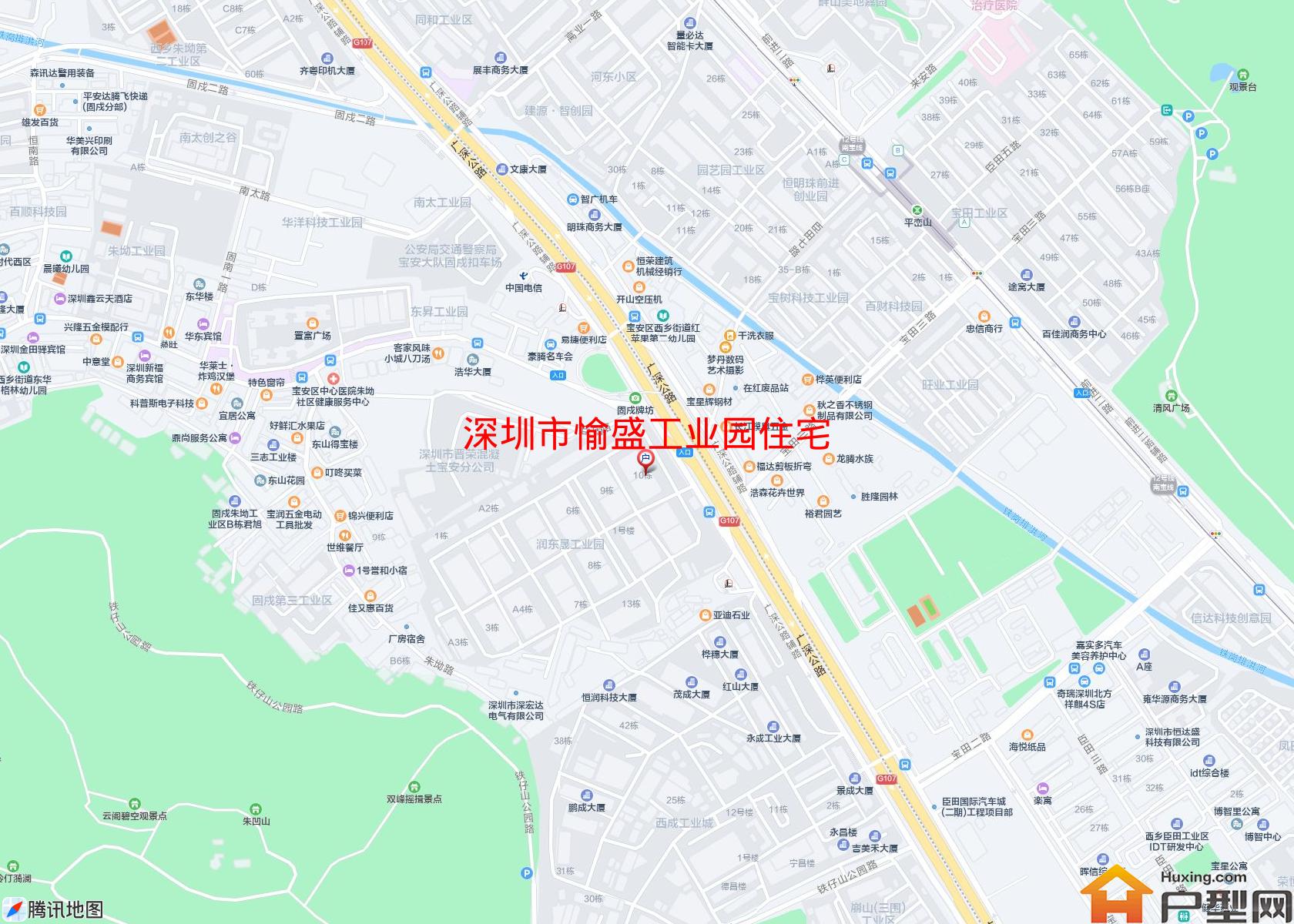 愉盛工业园住宅小区 - 户型网