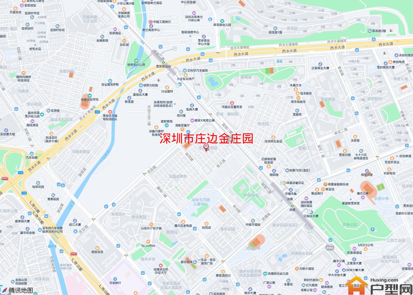 庄边金庄园小区 - 户型网