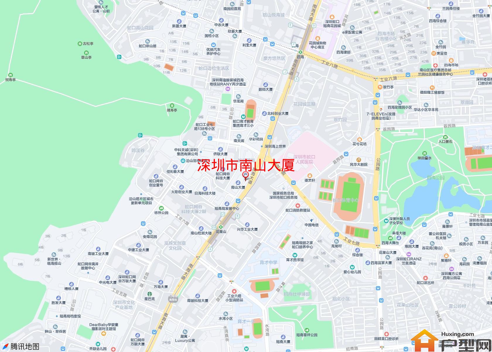 南山大厦小区 - 户型网