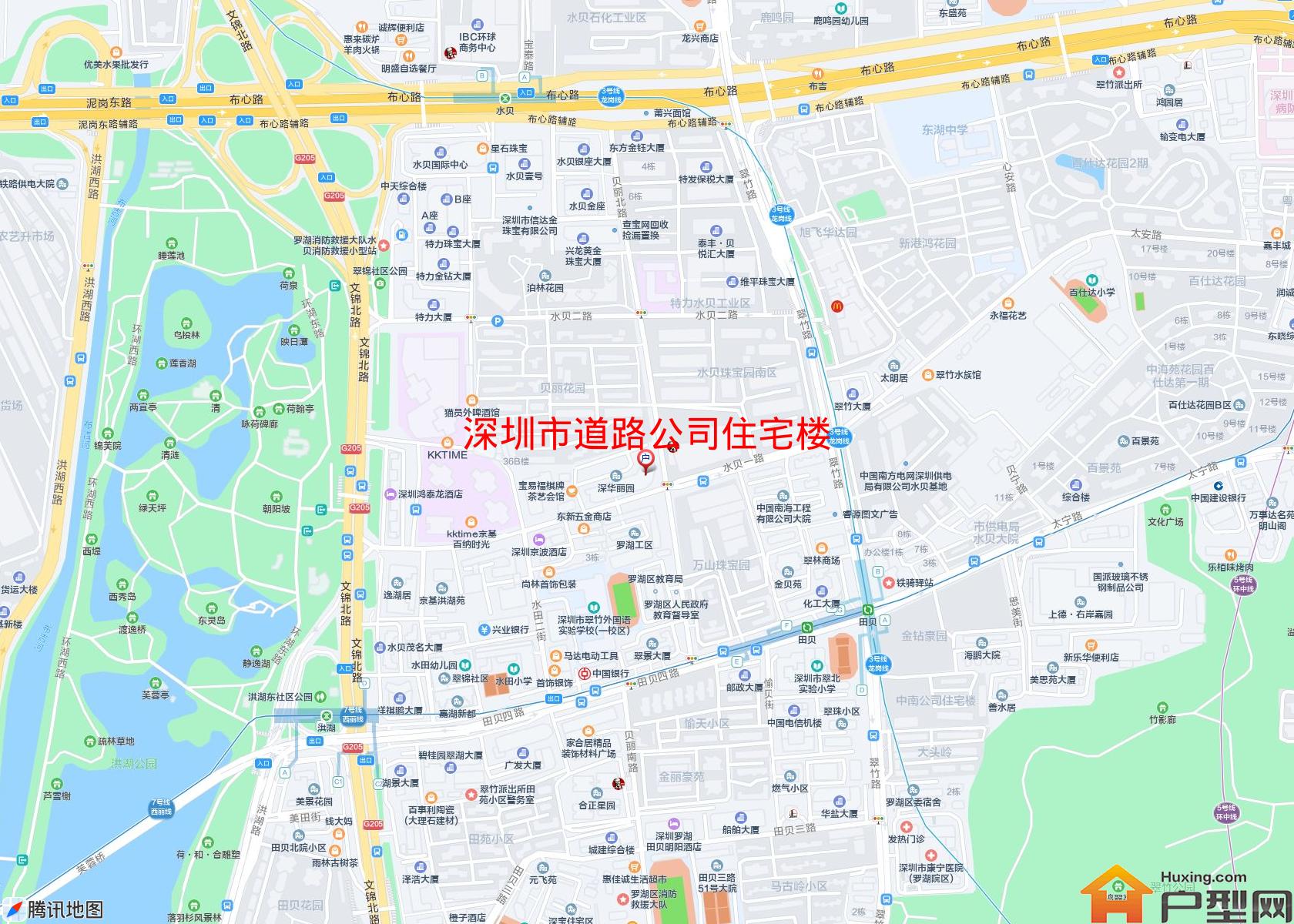 道路公司住宅楼小区 - 户型网