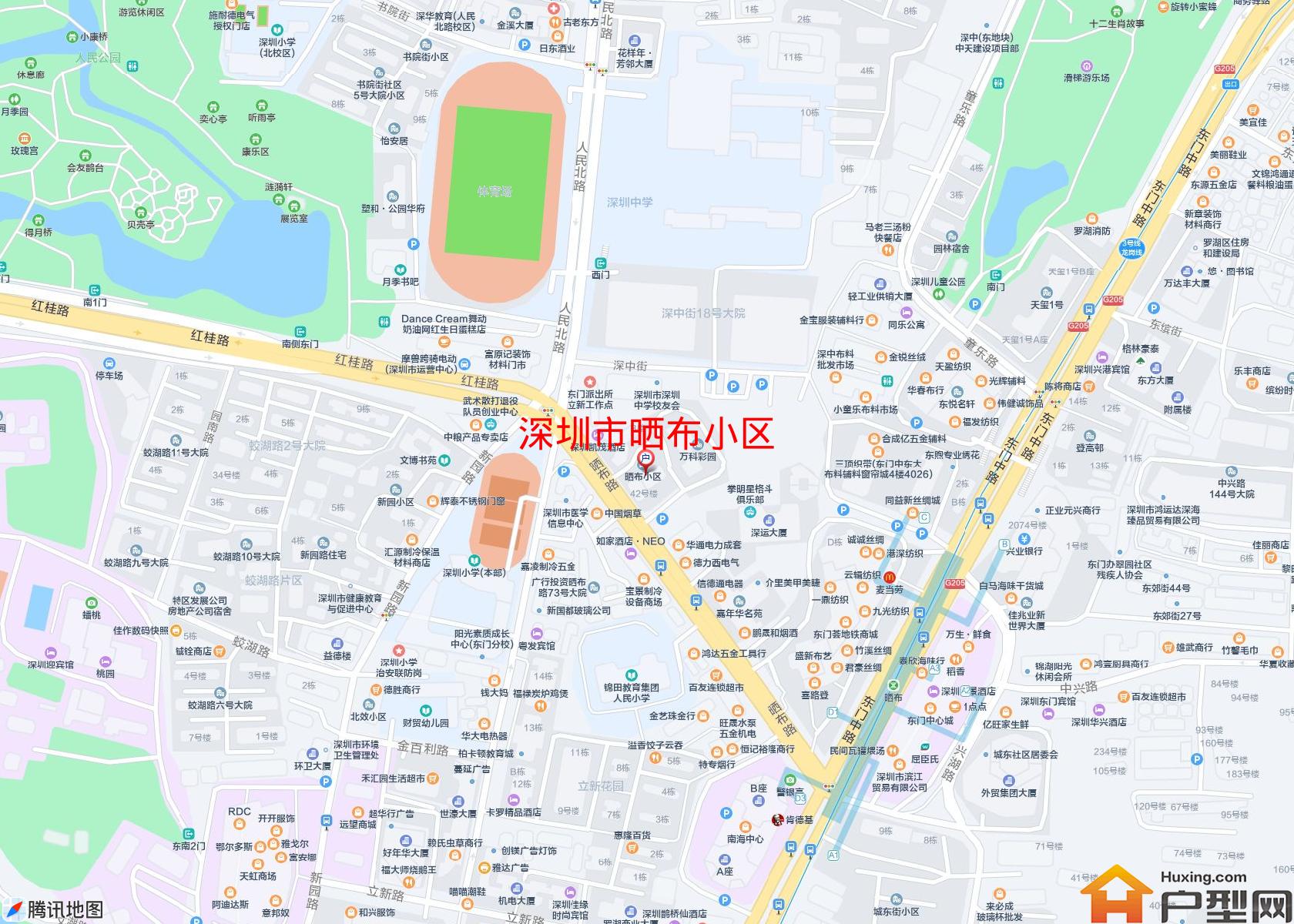 晒布小区小区 - 户型网