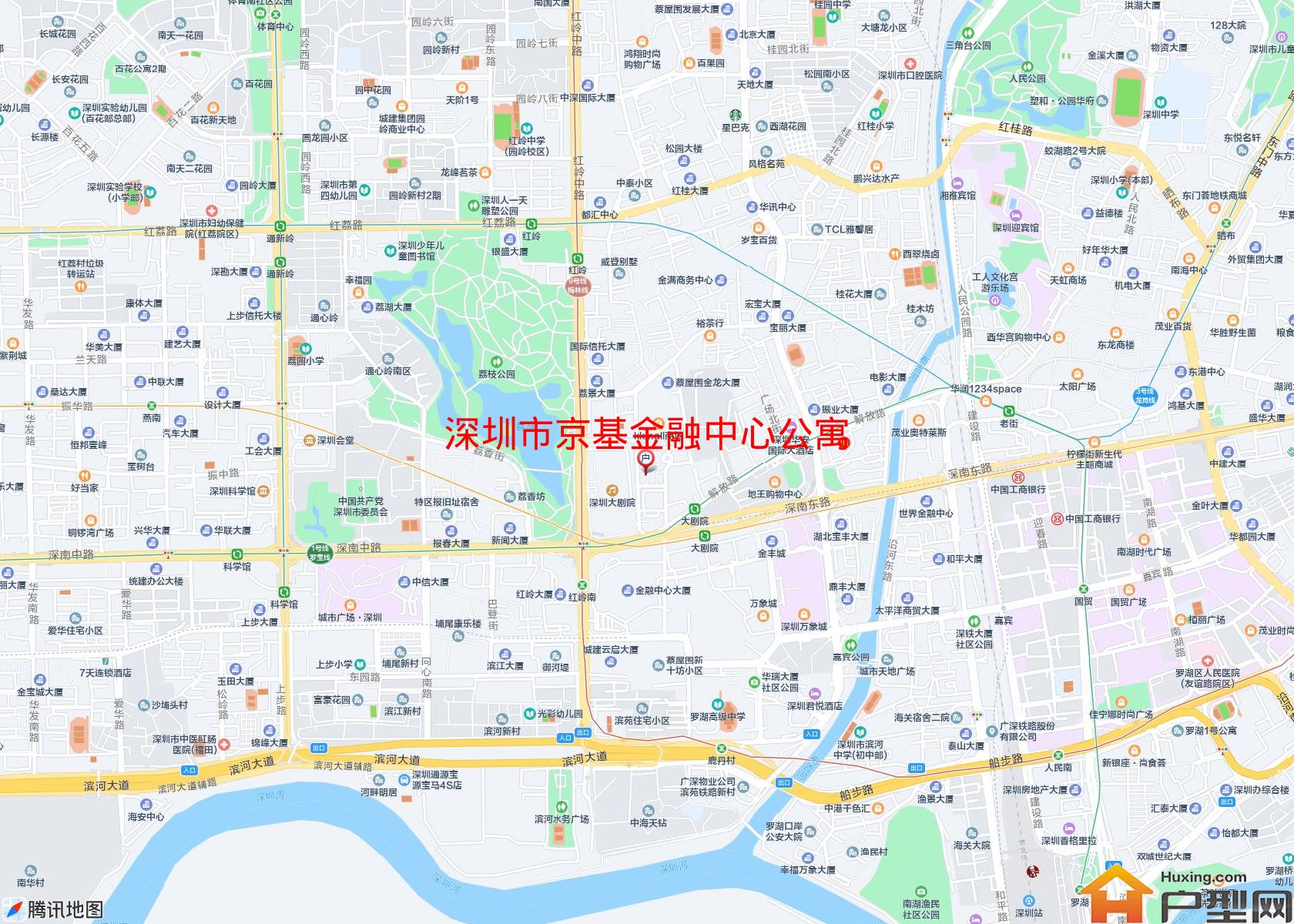 京基金融中心公寓小区 - 户型网