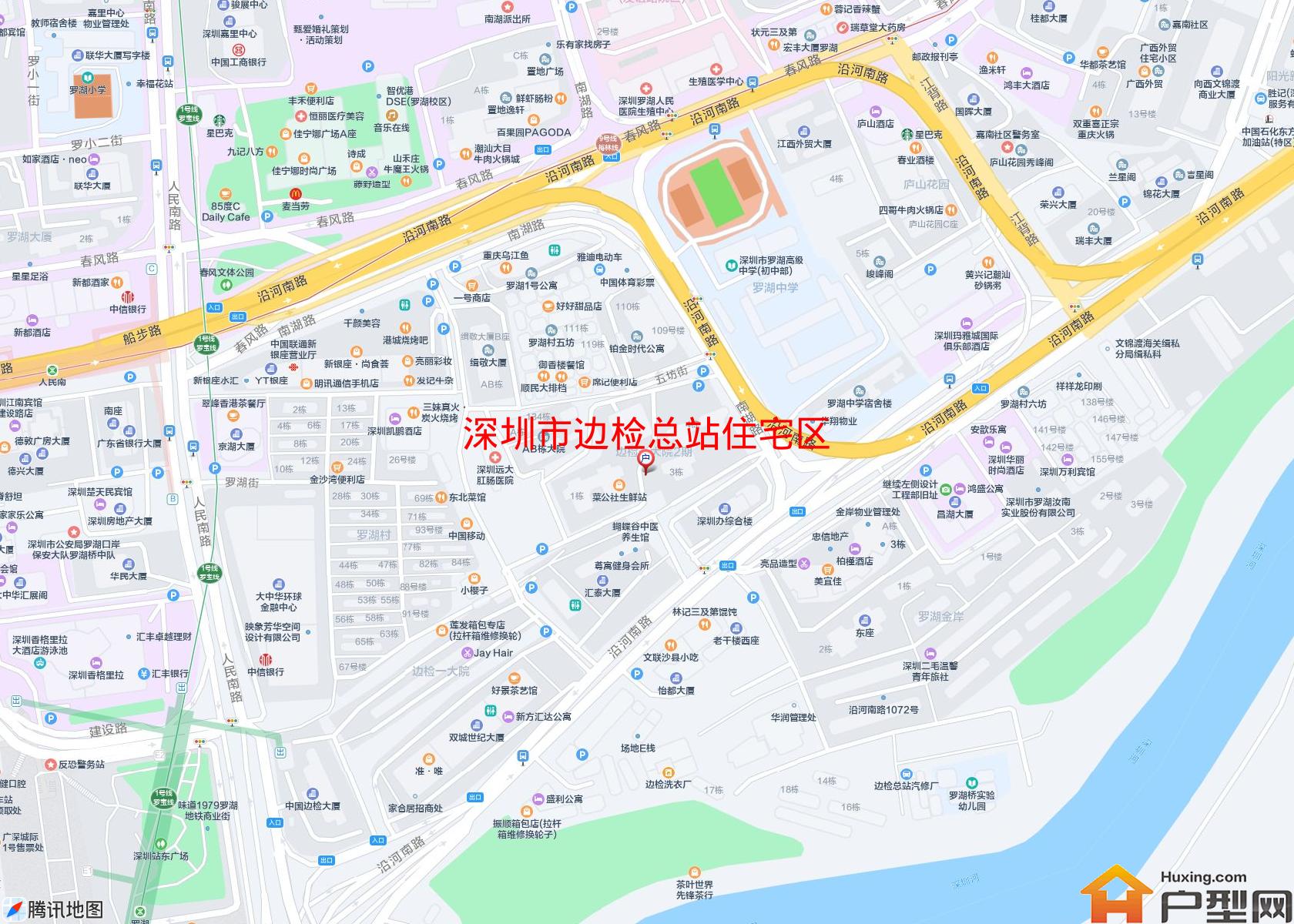 边检总站住宅区小区 - 户型网