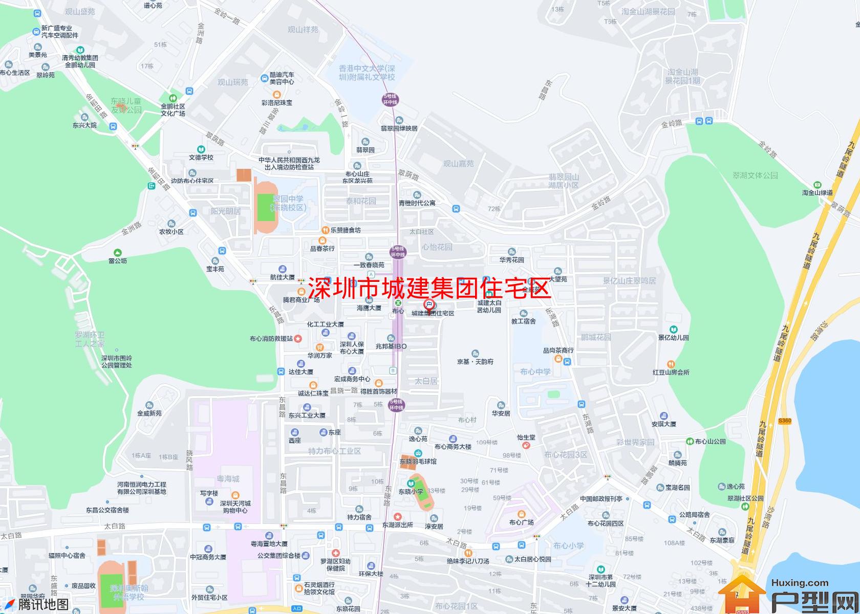 城建集团住宅区小区 - 户型网