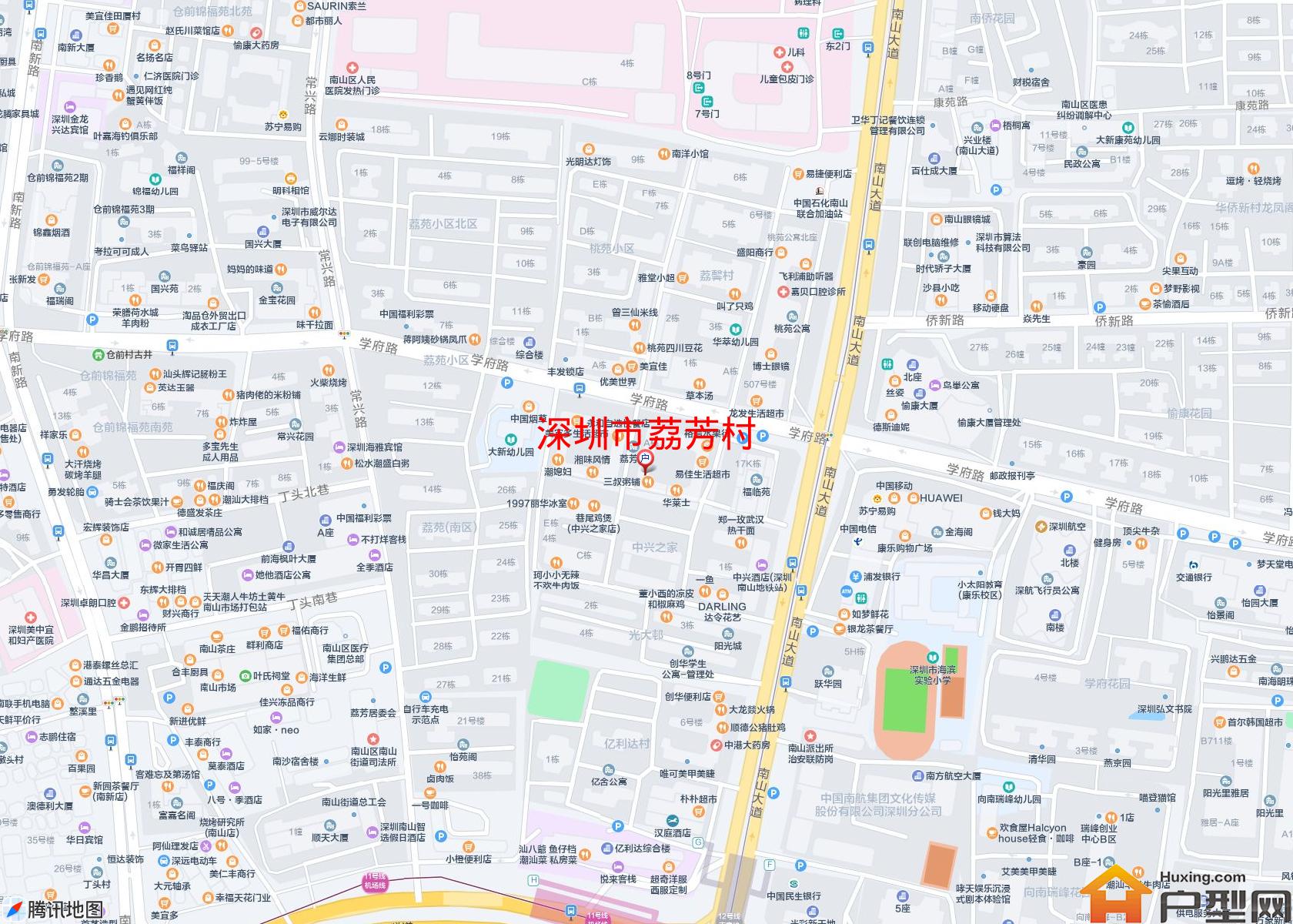 荔芳村小区 - 户型网