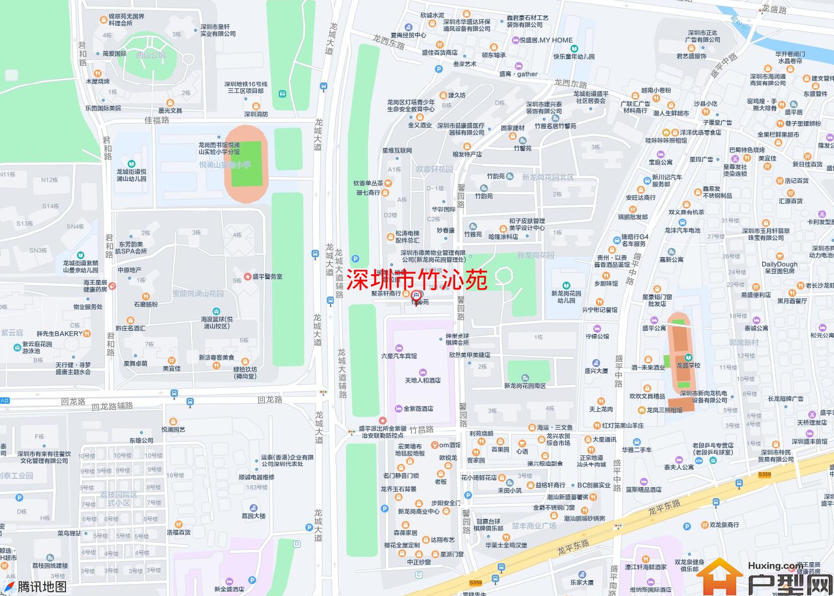 竹沁苑小区 - 户型网