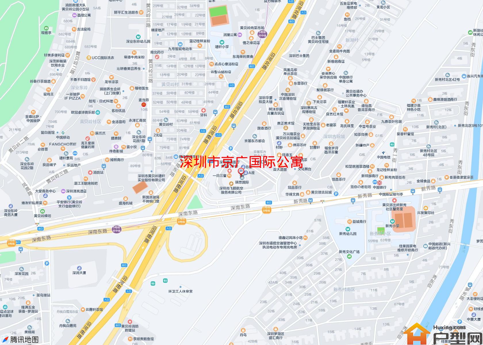 京广国际公寓小区 - 户型网