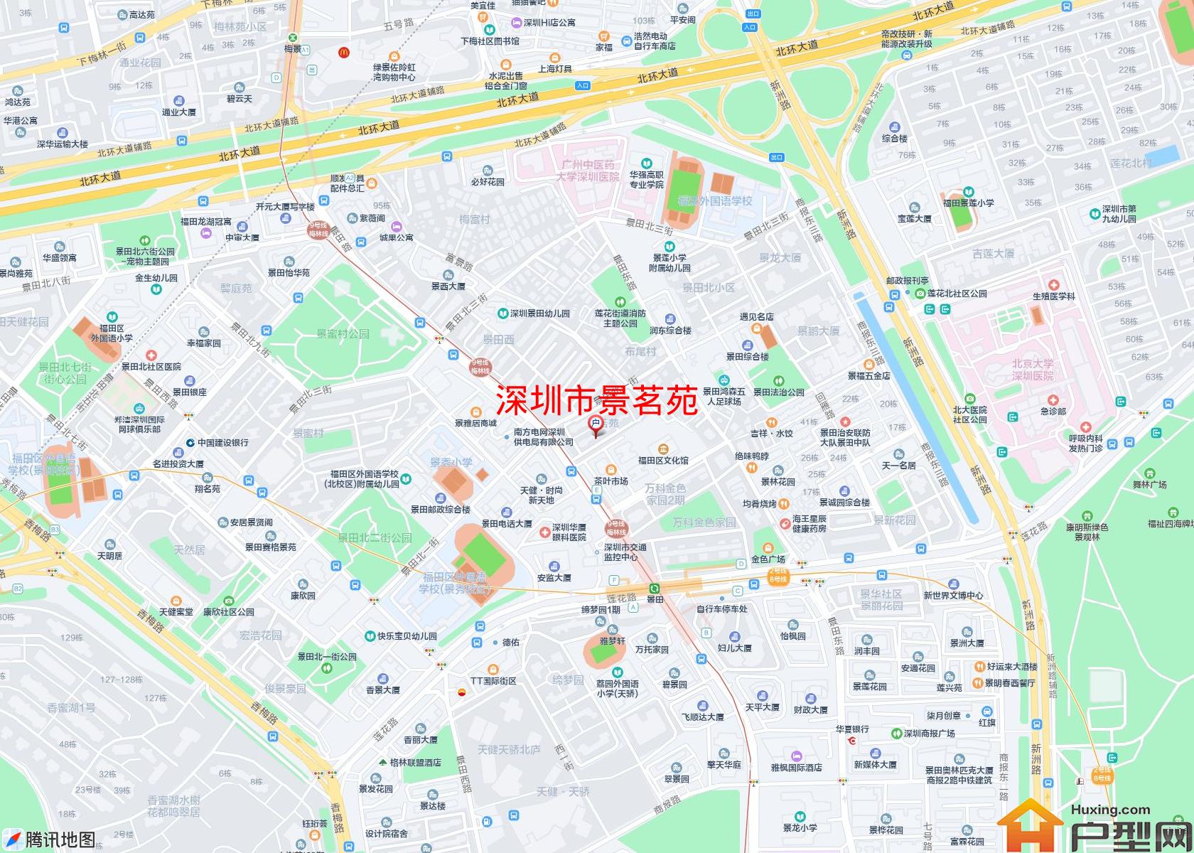 景茗苑小区 - 户型网
