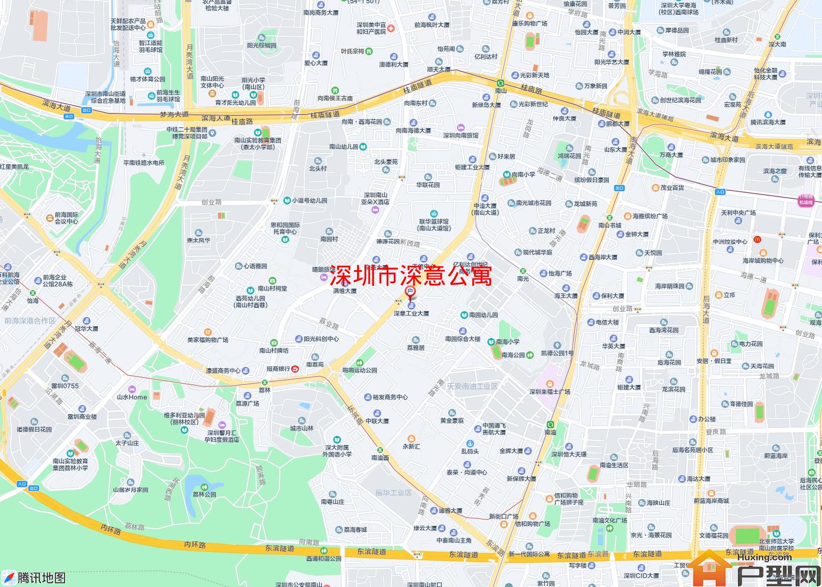 深意公寓小区 - 户型网