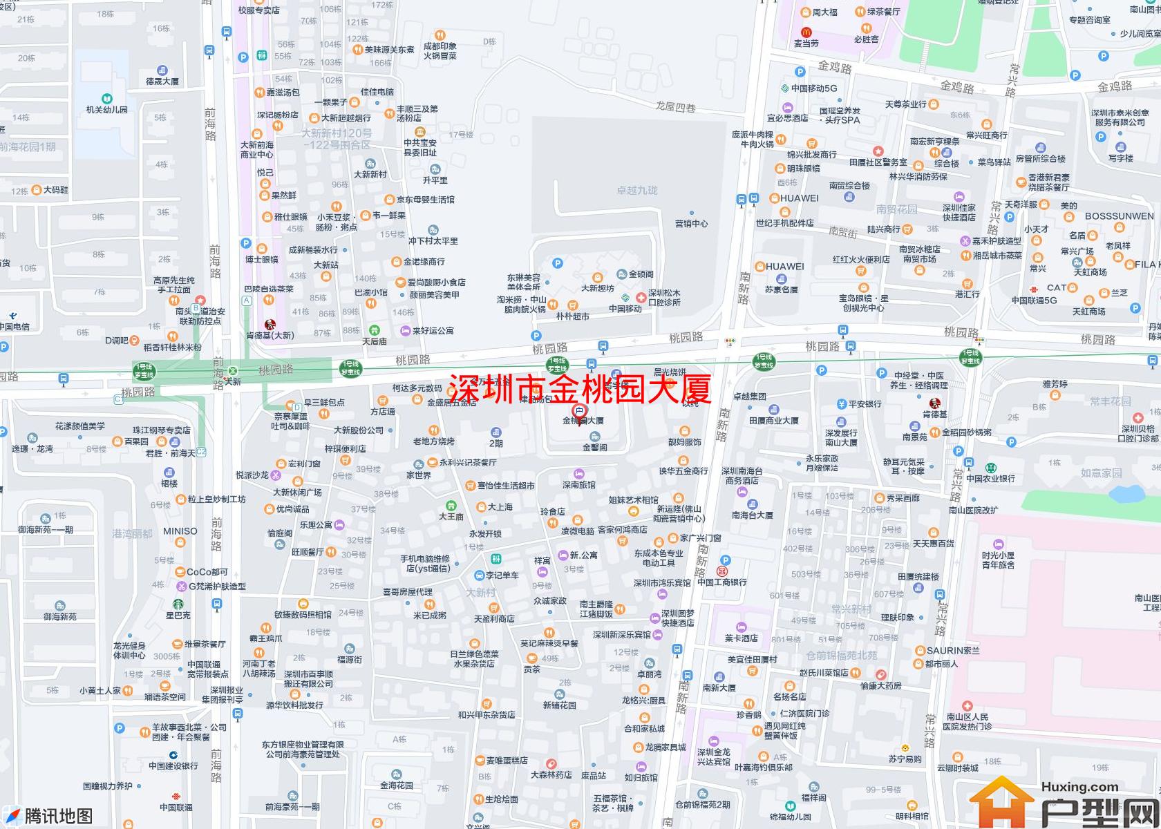 金桃园大厦小区 - 户型网
