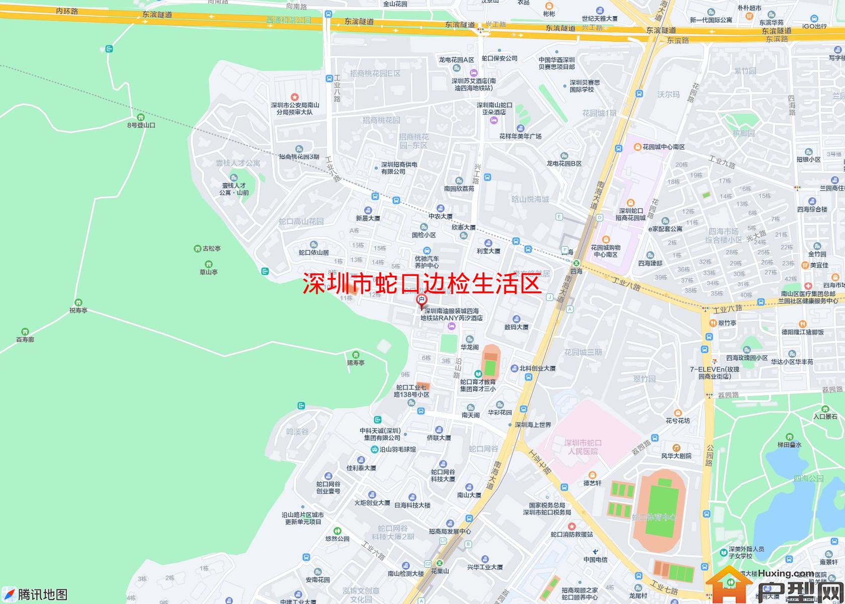 蛇口边检生活区小区 - 户型网
