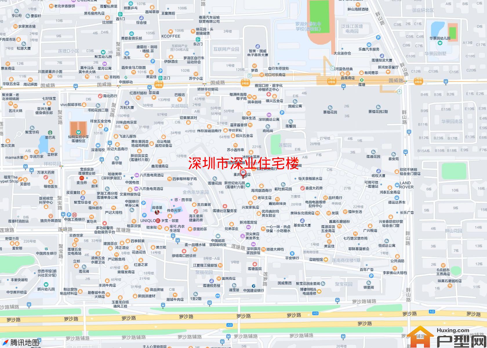 深业住宅楼小区 - 户型网