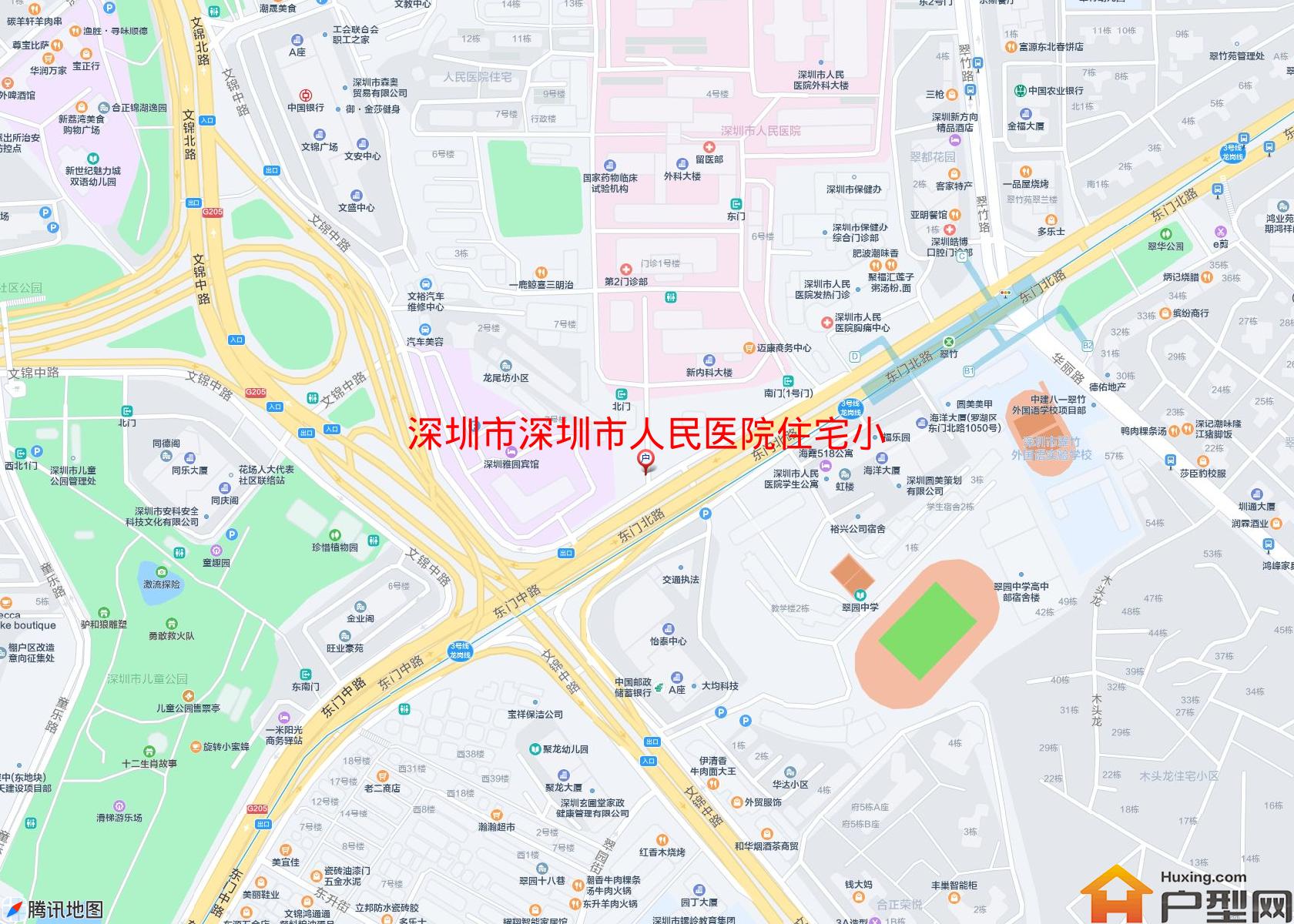 深圳市人民医院住宅小区小区 - 户型网