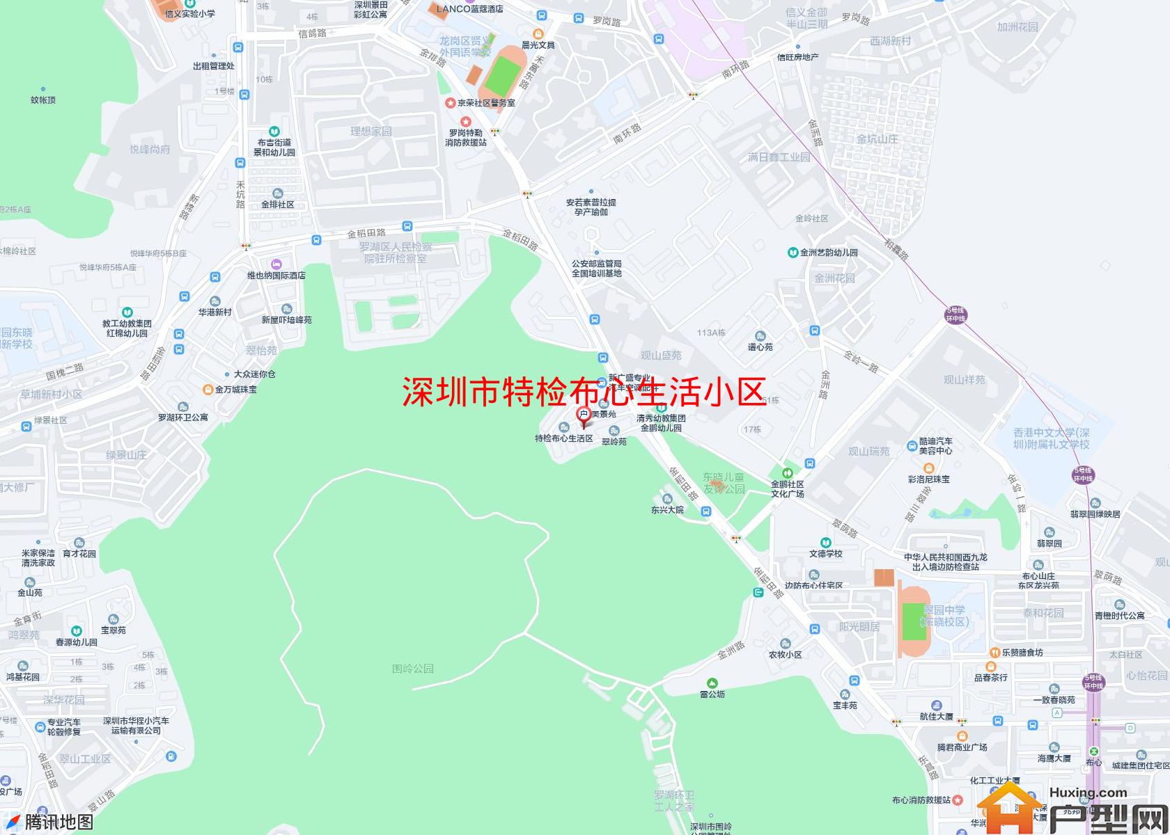 特检布心生活小区小区 - 户型网