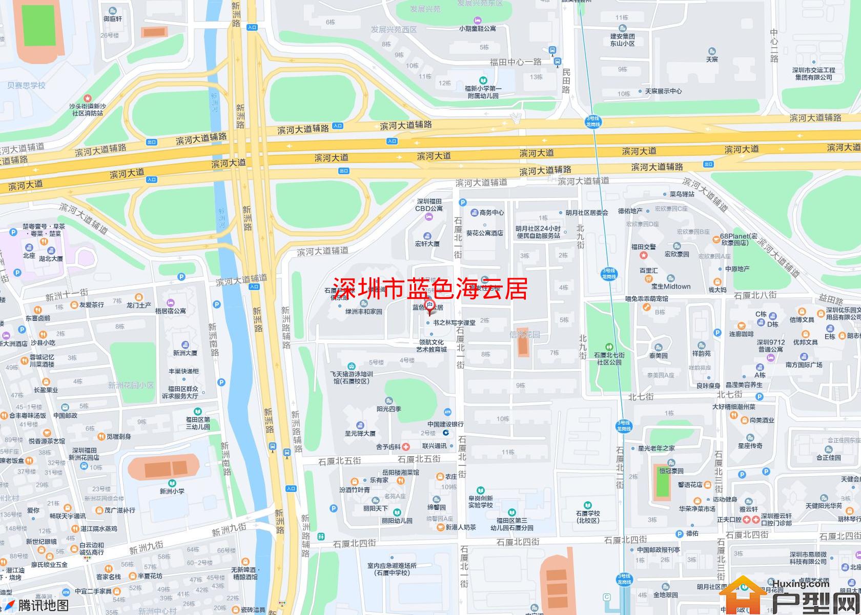 蓝色海云居小区 - 户型网