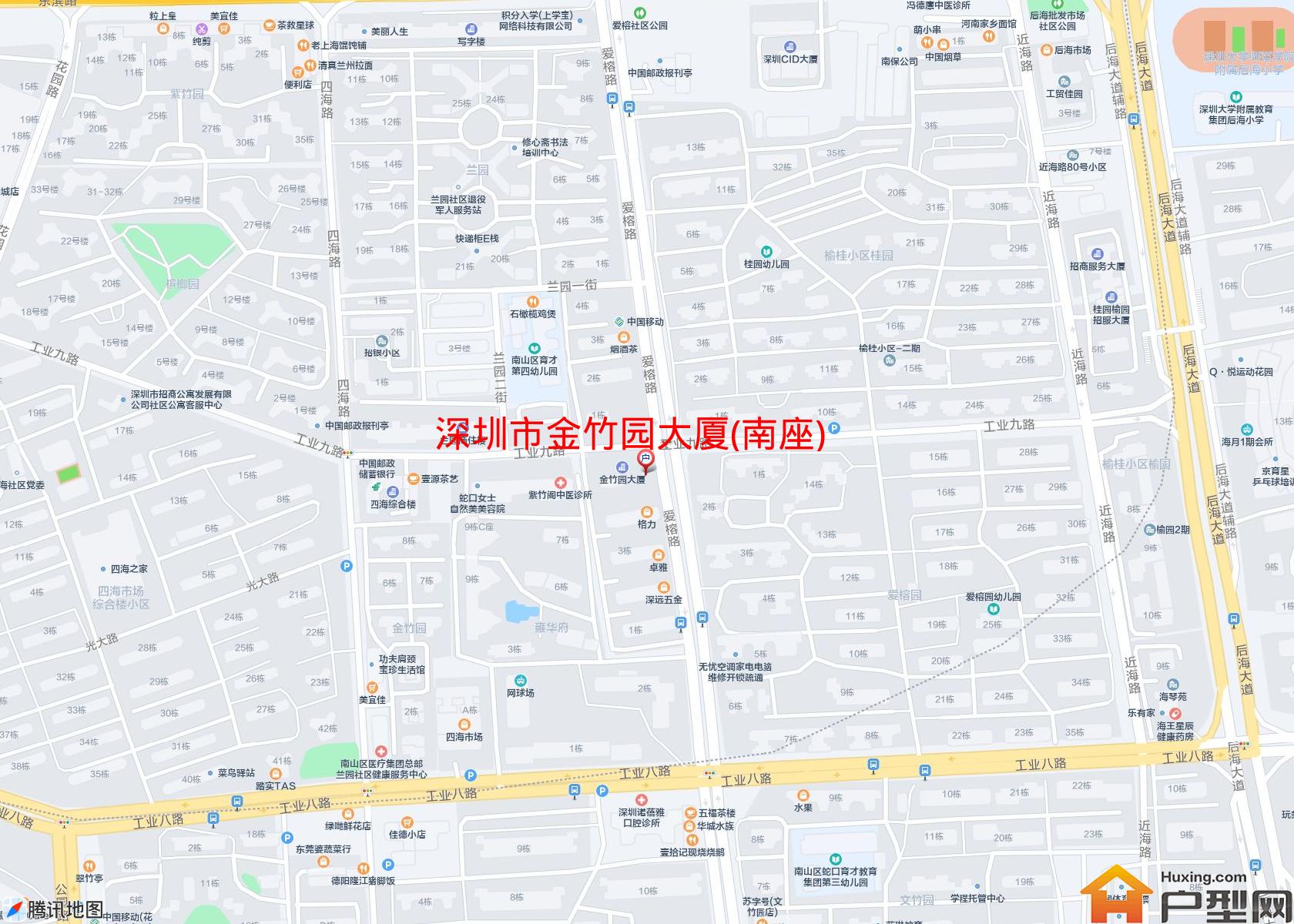 金竹园大厦(南座)小区 - 户型网