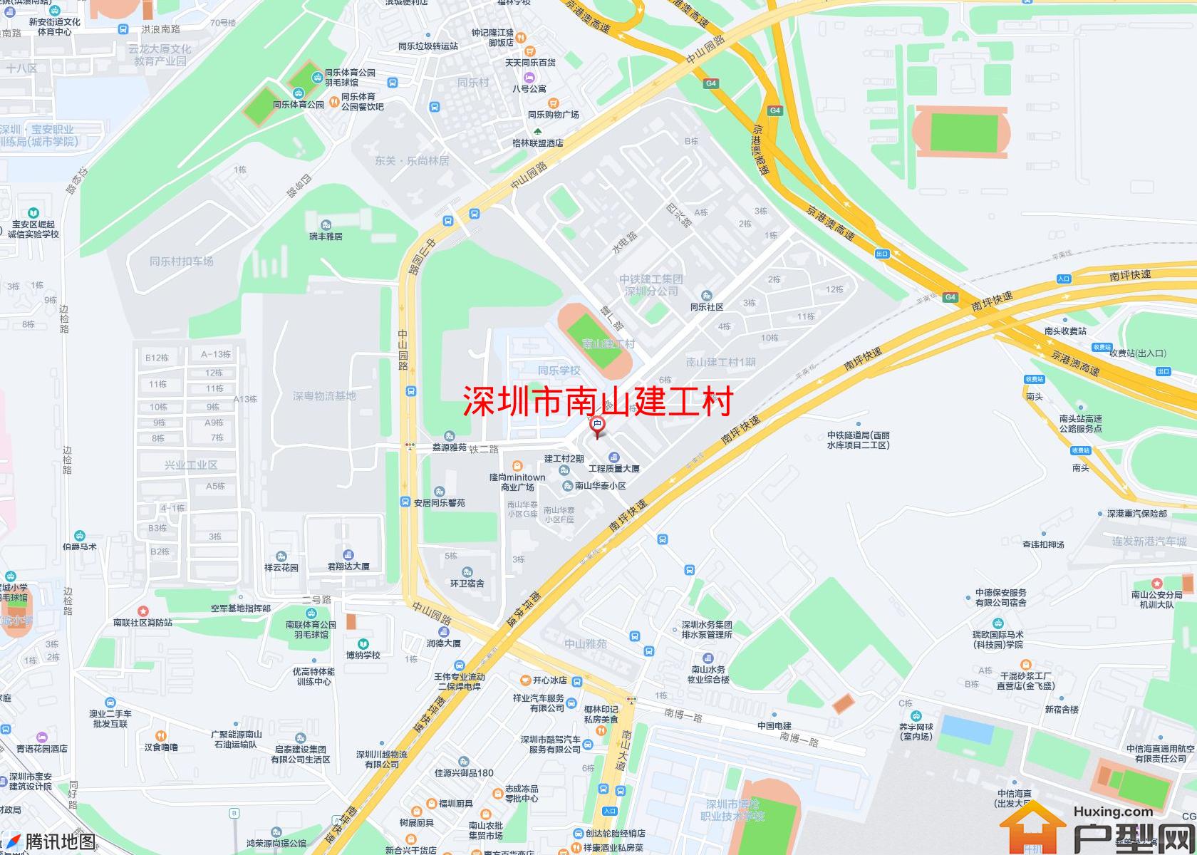 南山建工村小区 - 户型网