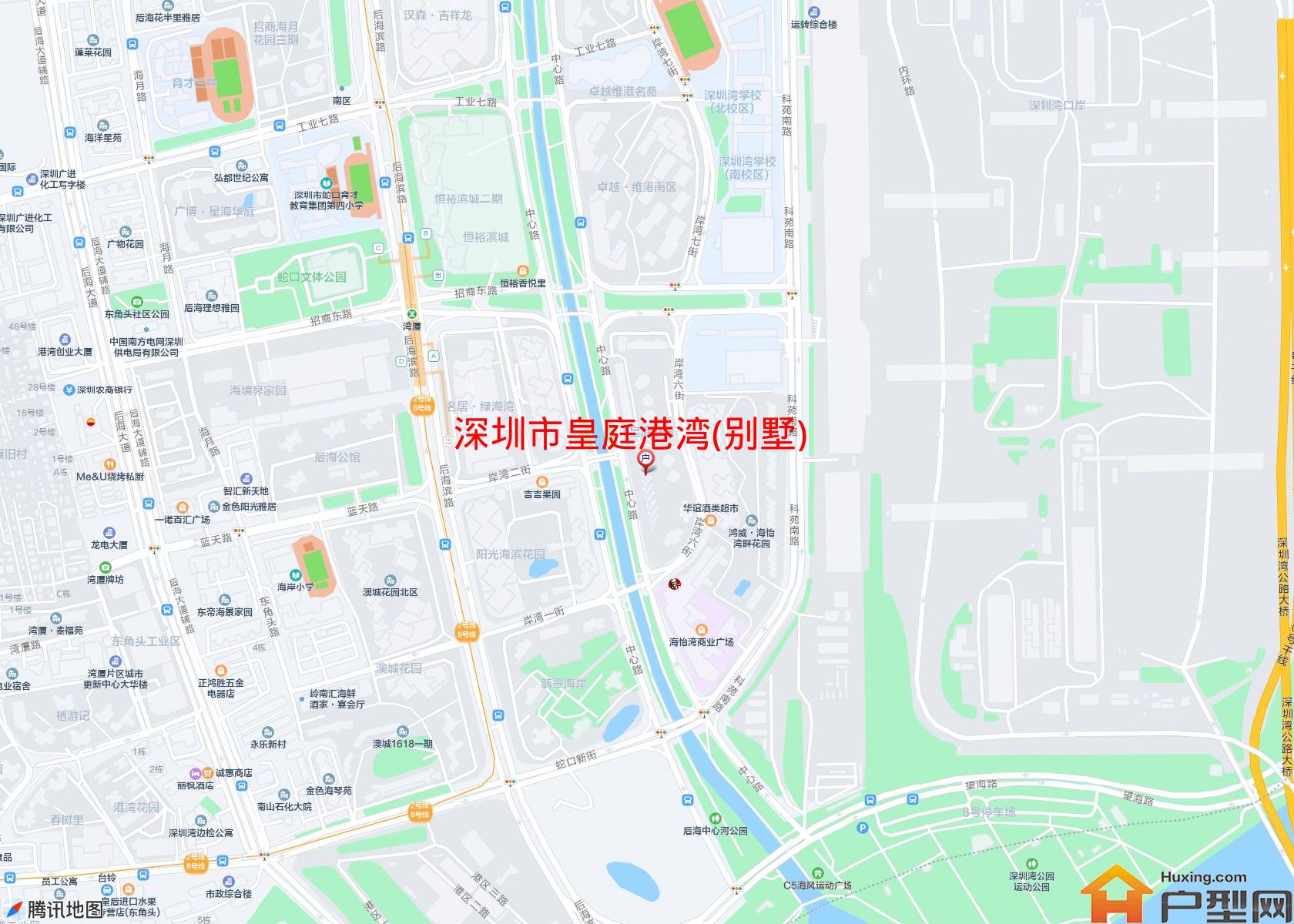 皇庭港湾(别墅)小区 - 户型网