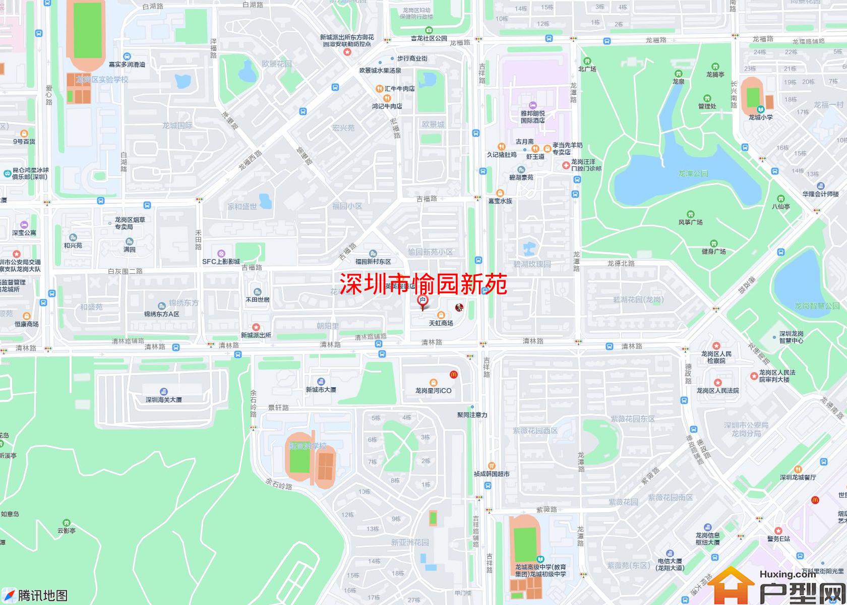 愉园新苑小区 - 户型网 愉园新苑小区 - 户型网