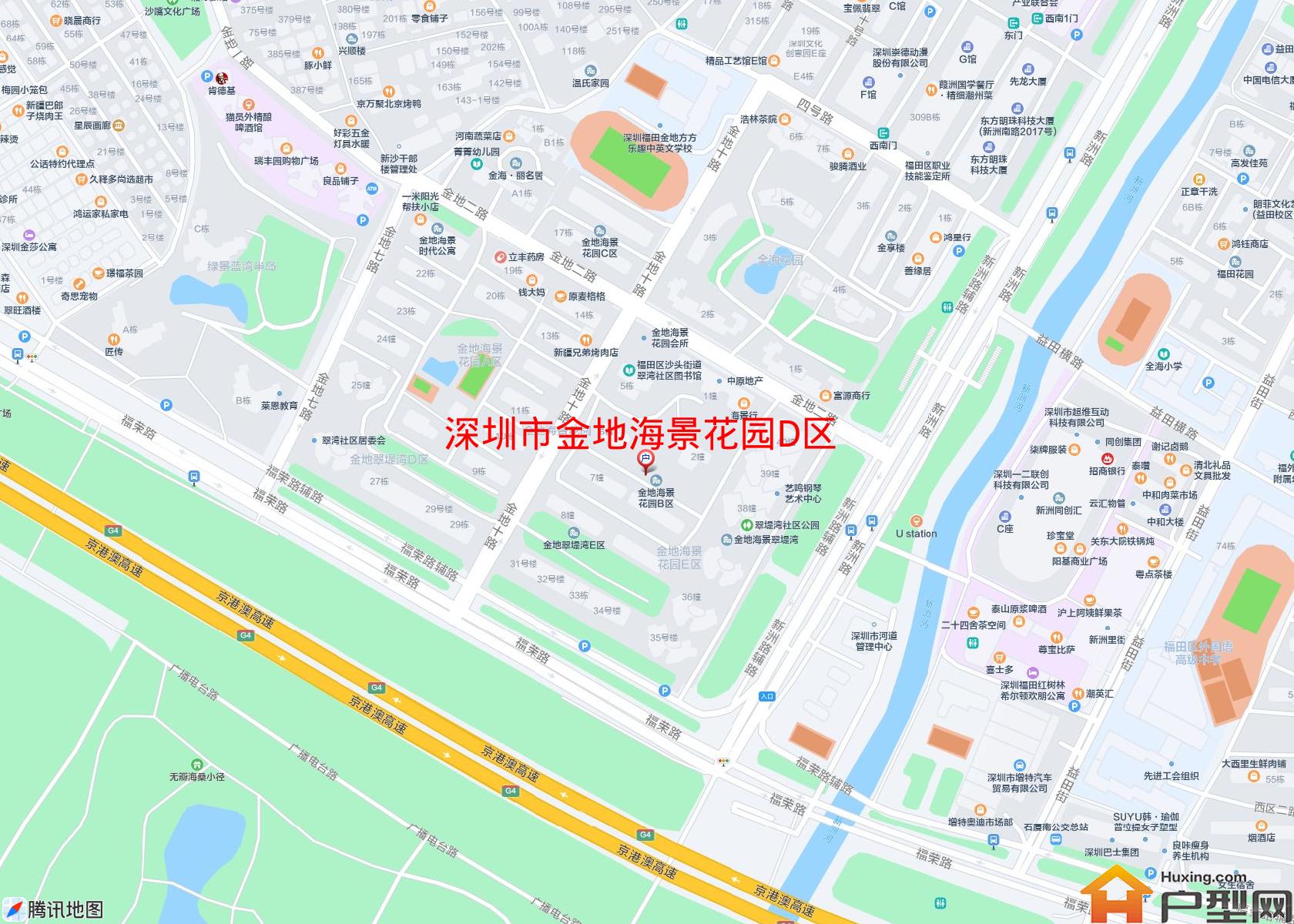 金地海景花园D区小区 - 户型网