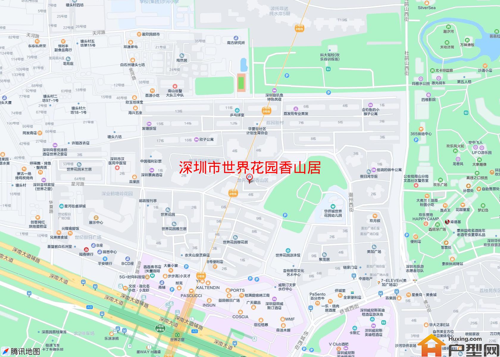 世界花园香山居小区 - 户型网