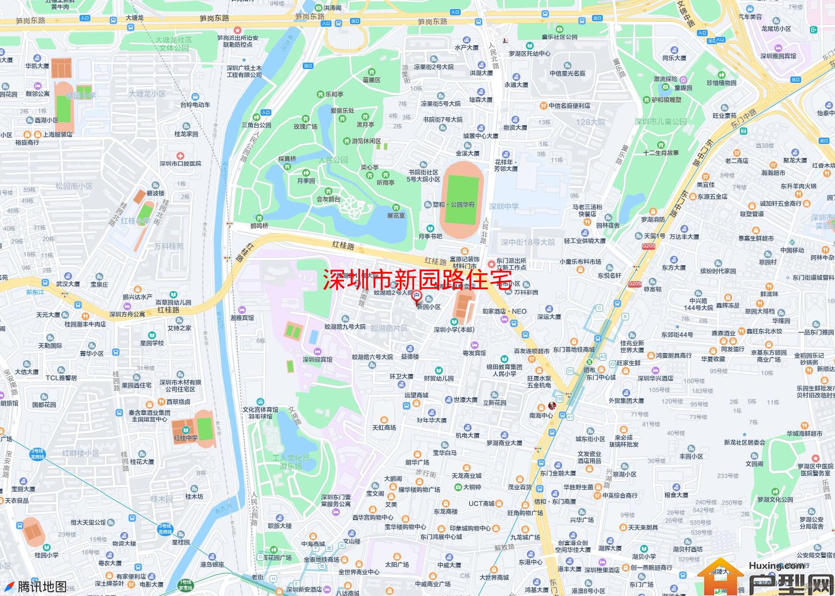 新园路住宅小区 - 户型网