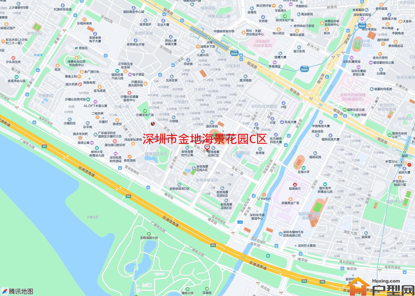 金地海景花园C区小区 - 户型网