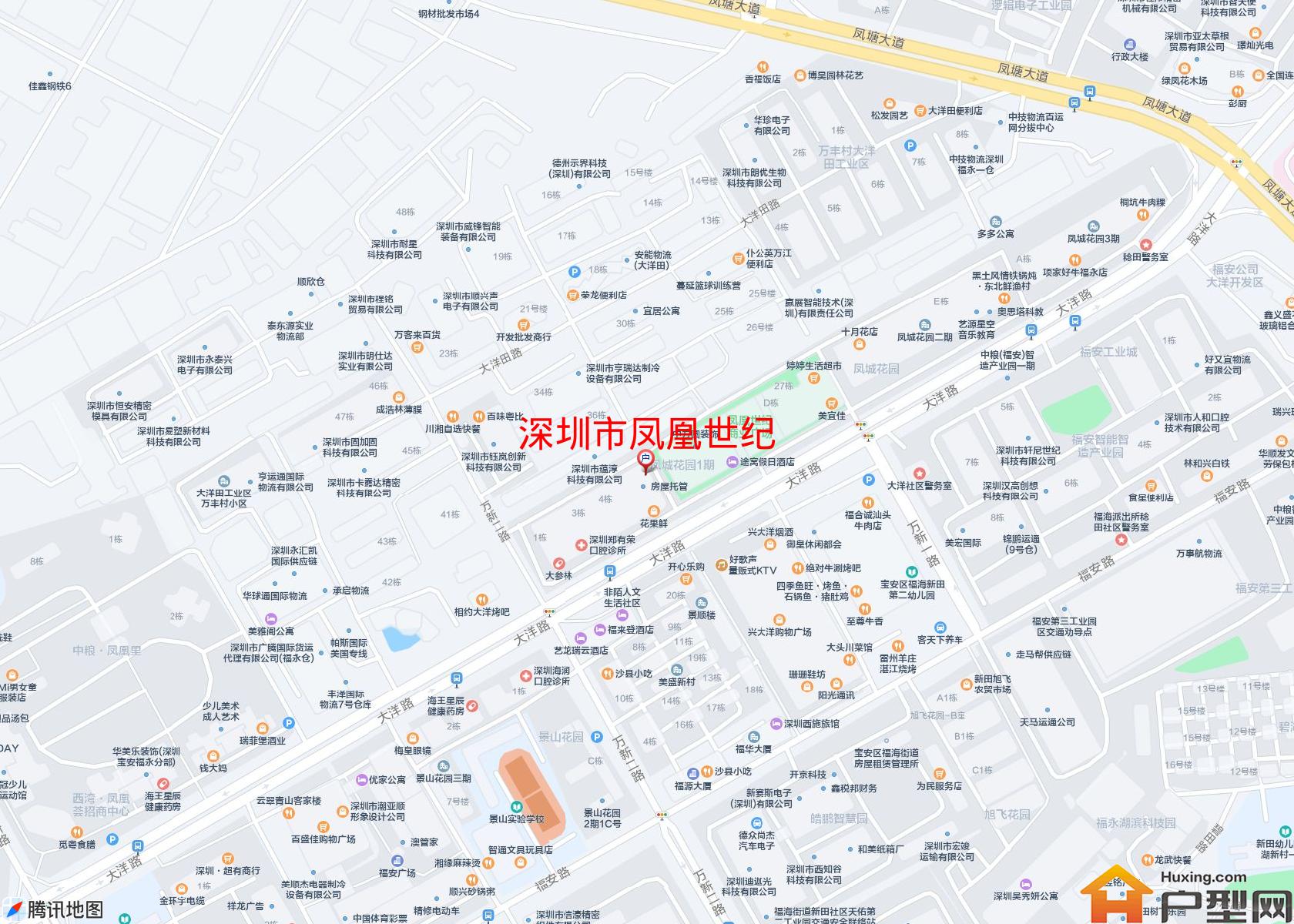 凤凰世纪小区 - 户型网