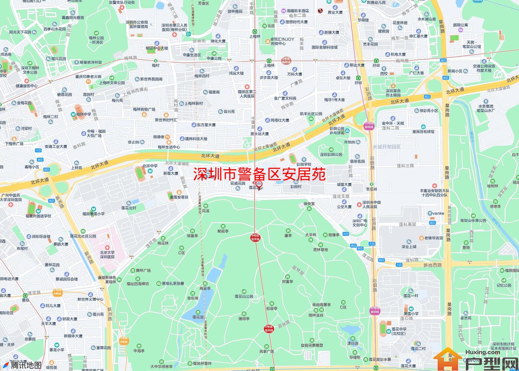 警备区安居苑小区 - 户型网