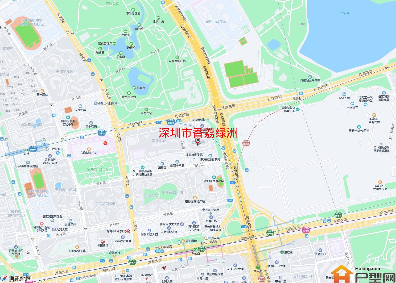 香荔绿洲小区 - 户型网 香荔绿洲小区 - 户型网