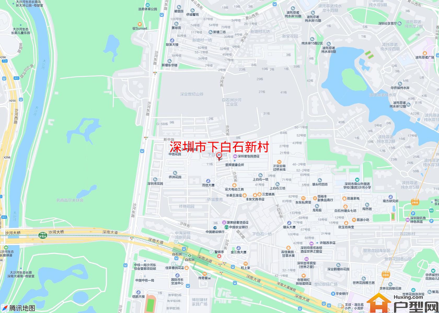 下白石新村小区 - 户型网