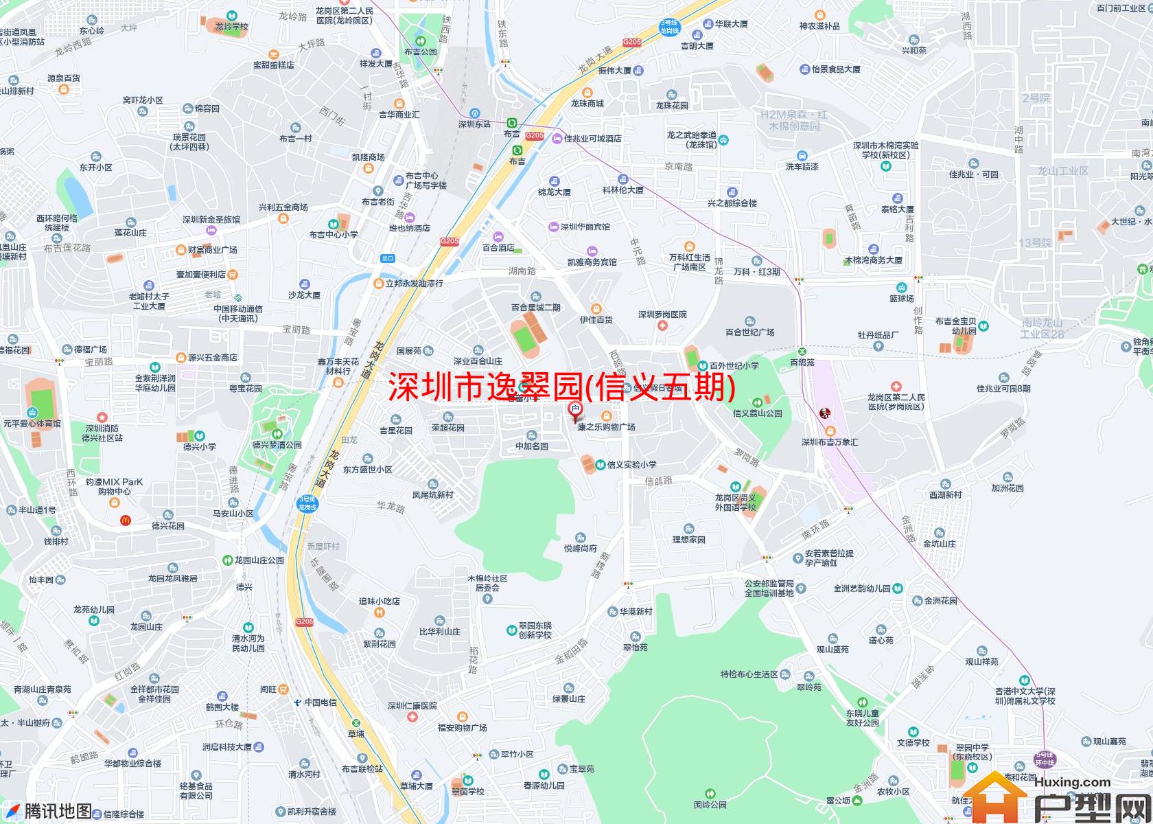 逸翠园(信义五期)小区 - 户型网 逸翠园(信义五期)小区 - 户型网