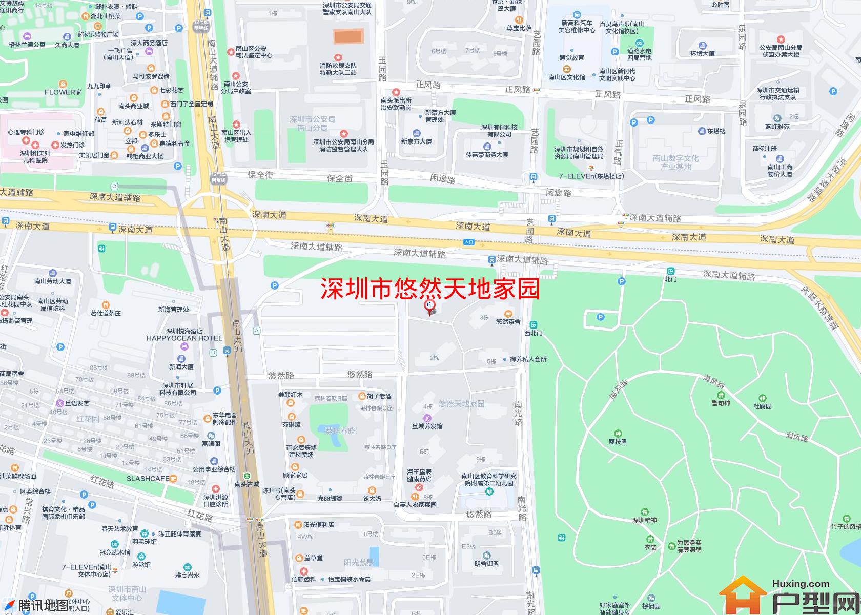 悠然天地家园小区 - 户型网
