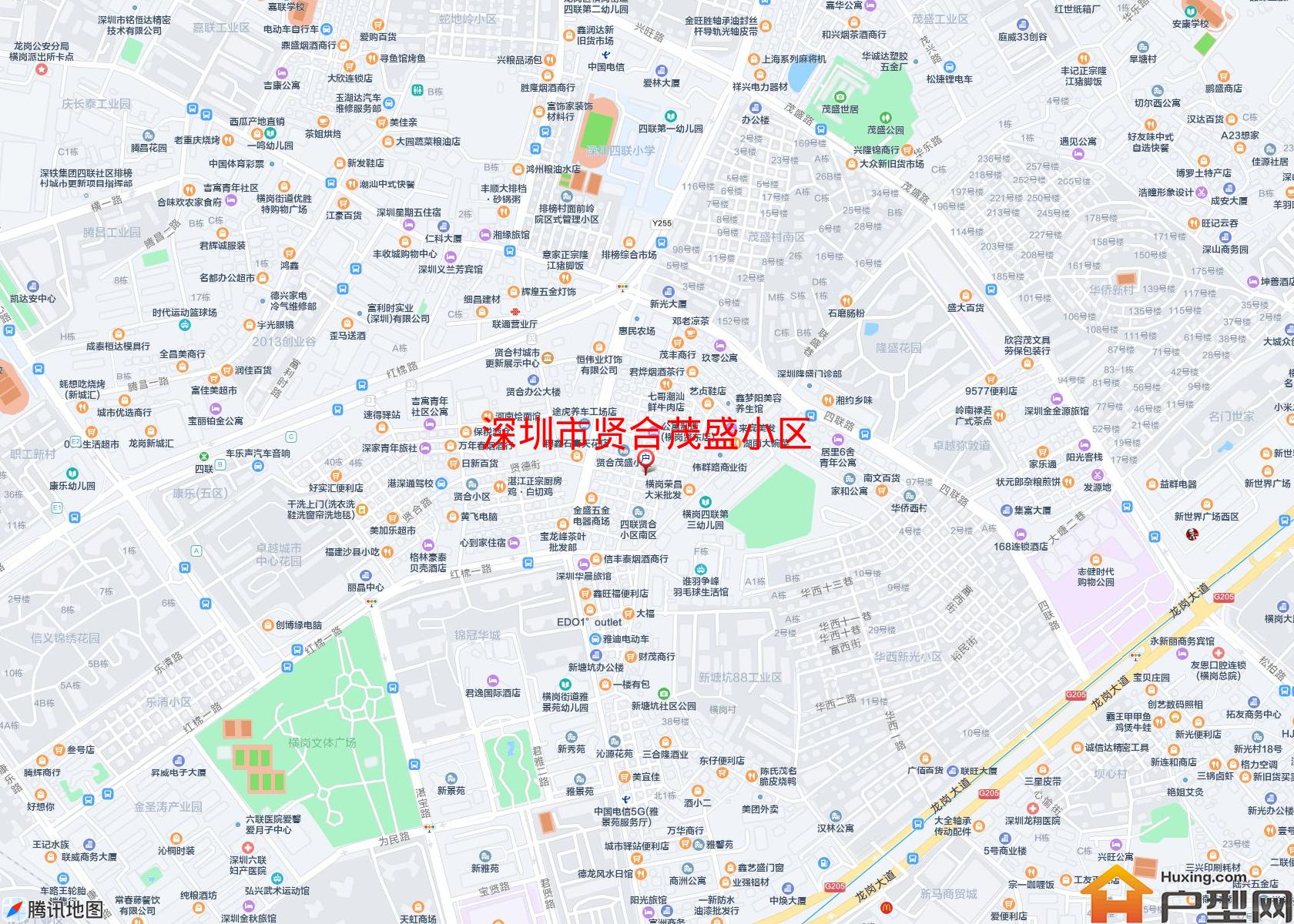 贤合茂盛小区小区 - 户型网