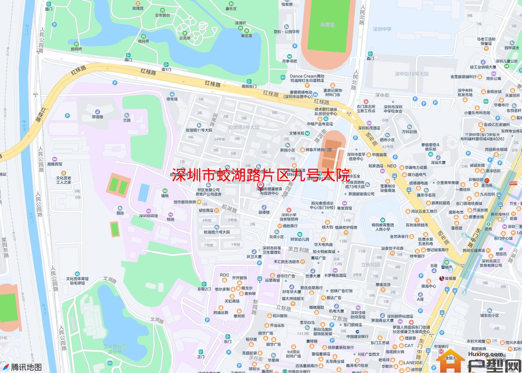 蛟湖路片区九号大院小区 - 户型网