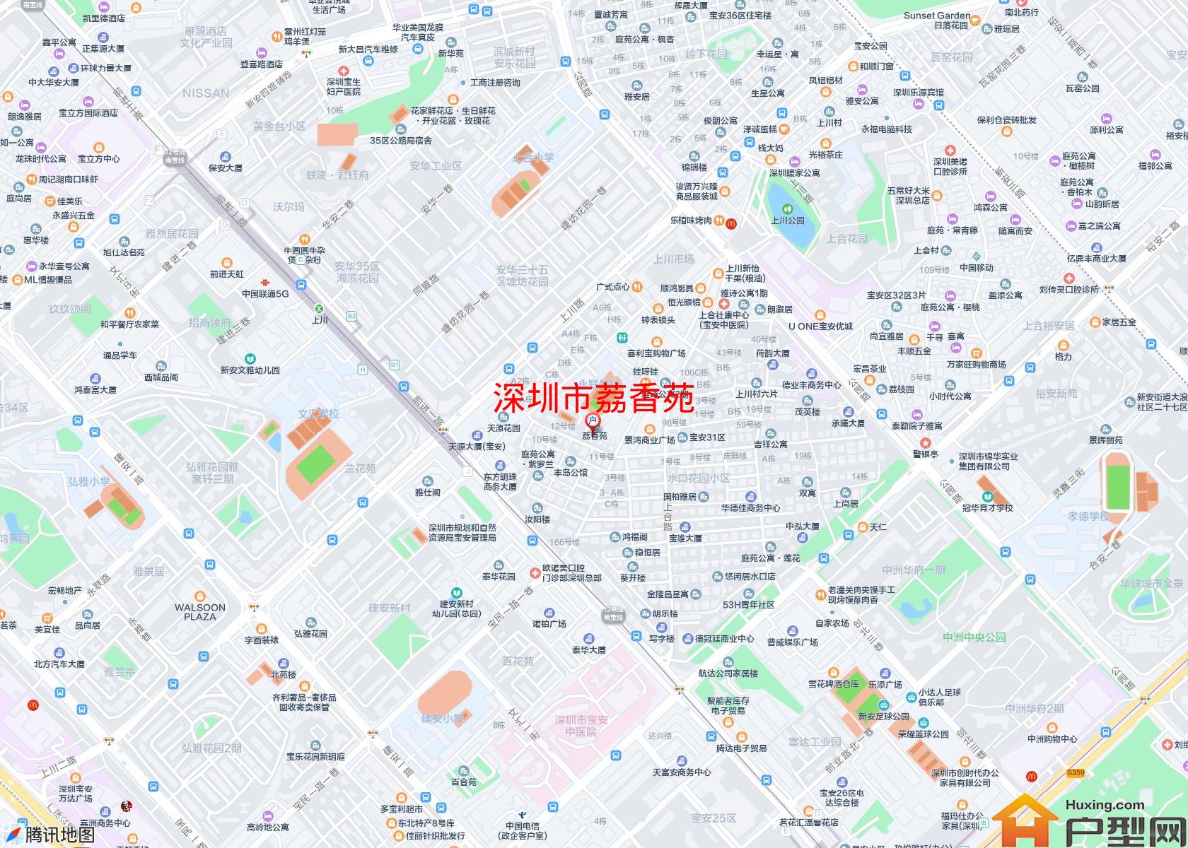 荔香苑小区 - 户型网